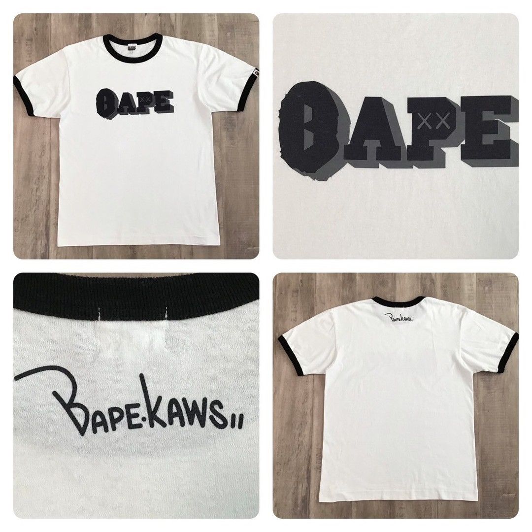 Bape × Kaws BAPE × KAWS LOGO T-shirt a bathing ape NIGO Size US L / EU 52-54 / 3 - 1 Thumbnail
