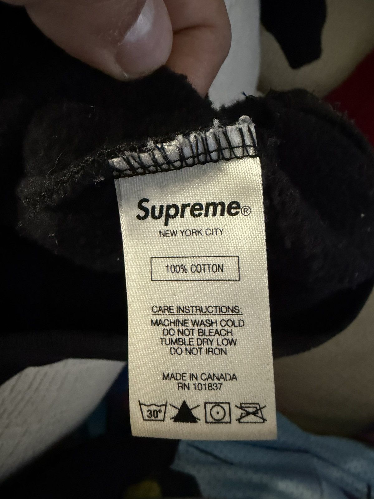 Supreme Supreme illegal business hoodie - Medium Size US M / EU 48-50 / 2 - 4 Thumbnail