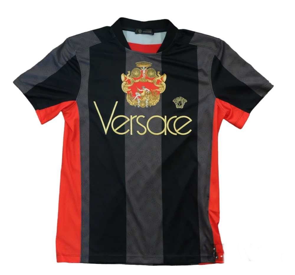 Versace Versace Fall/Winter 2018 Logo Jersey Soccer Size US XS / EU 42 / 0 - 1 Thumbnail