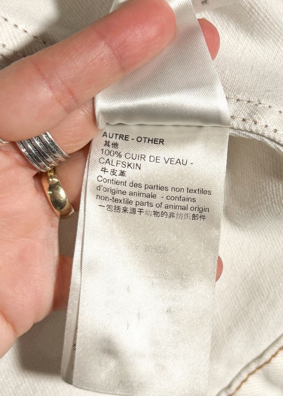 Louis Vuitton Louis Vuitton SS23 Turquoise Spray LV White Denim Jacket Size US L / EU 52-54 / 3 - 9 Thumbnail