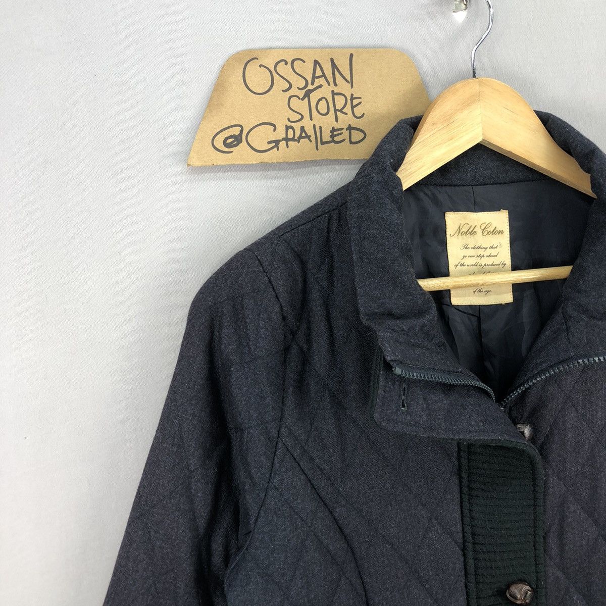 Vintage Vintage Japanese Brand Zipper Quilted Jacket Size M / US 6-8 / IT 42-44 - 2 Thumbnail