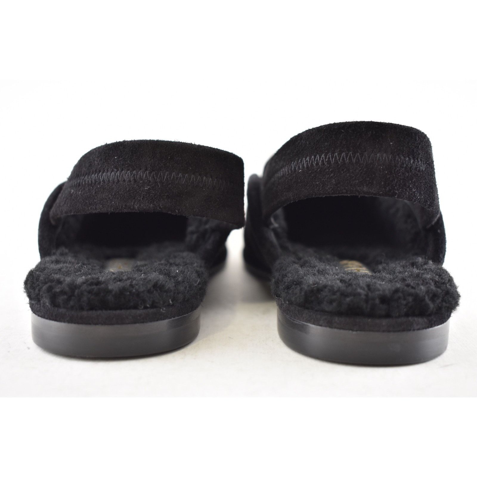 Chanel Shearling CC Moccasin Ballet Slingback Loafer Flat 36.5 Size US 6.5 / IT 36.5 - 14 Thumbnail