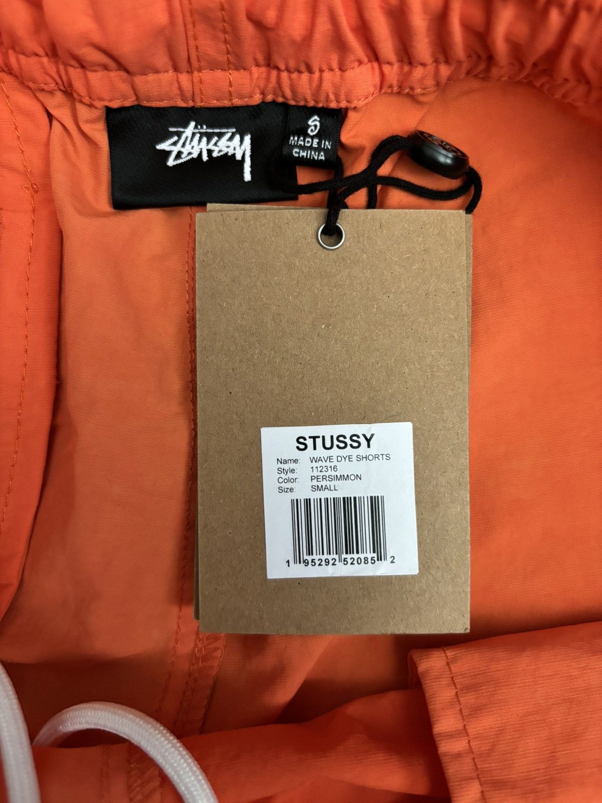 Stussy Stussy Wave Dye Persimmon Nylon Shorts Size US 30 / EU 46 - 6 Thumbnail