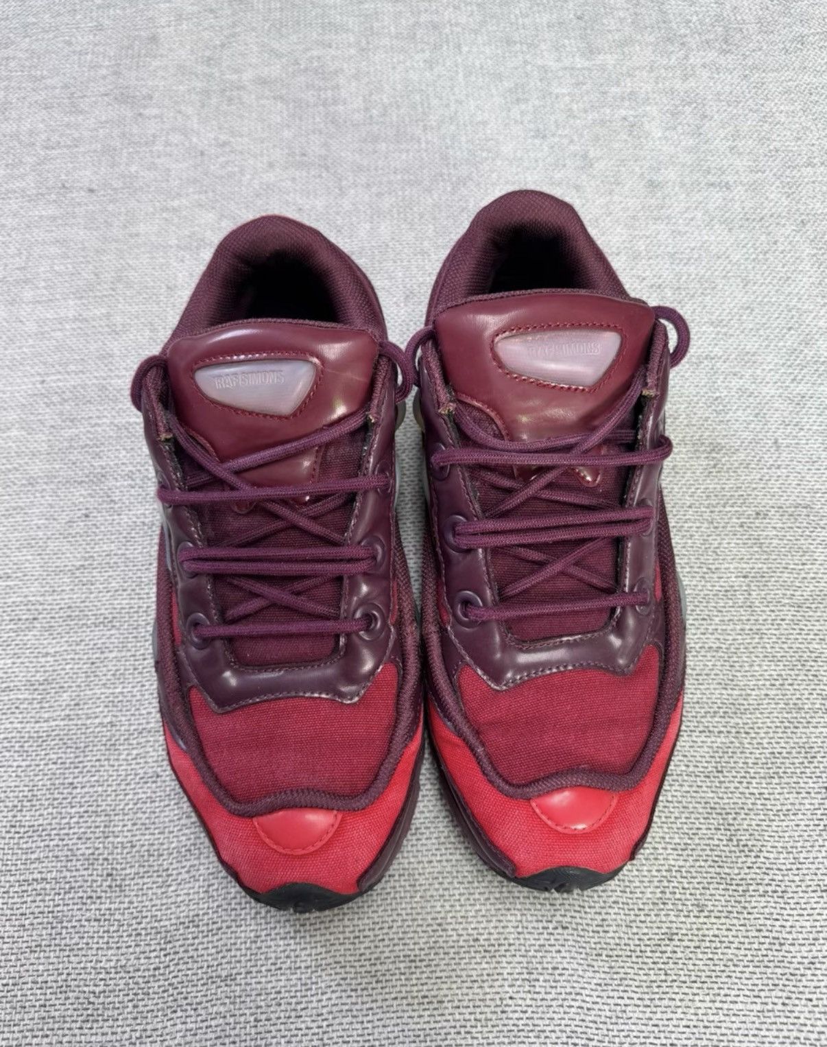 Adidas Adidas Raf Simons Ozweego Burgundy colorway K37 Size US 8 / EU 41 - 1 Thumbnail