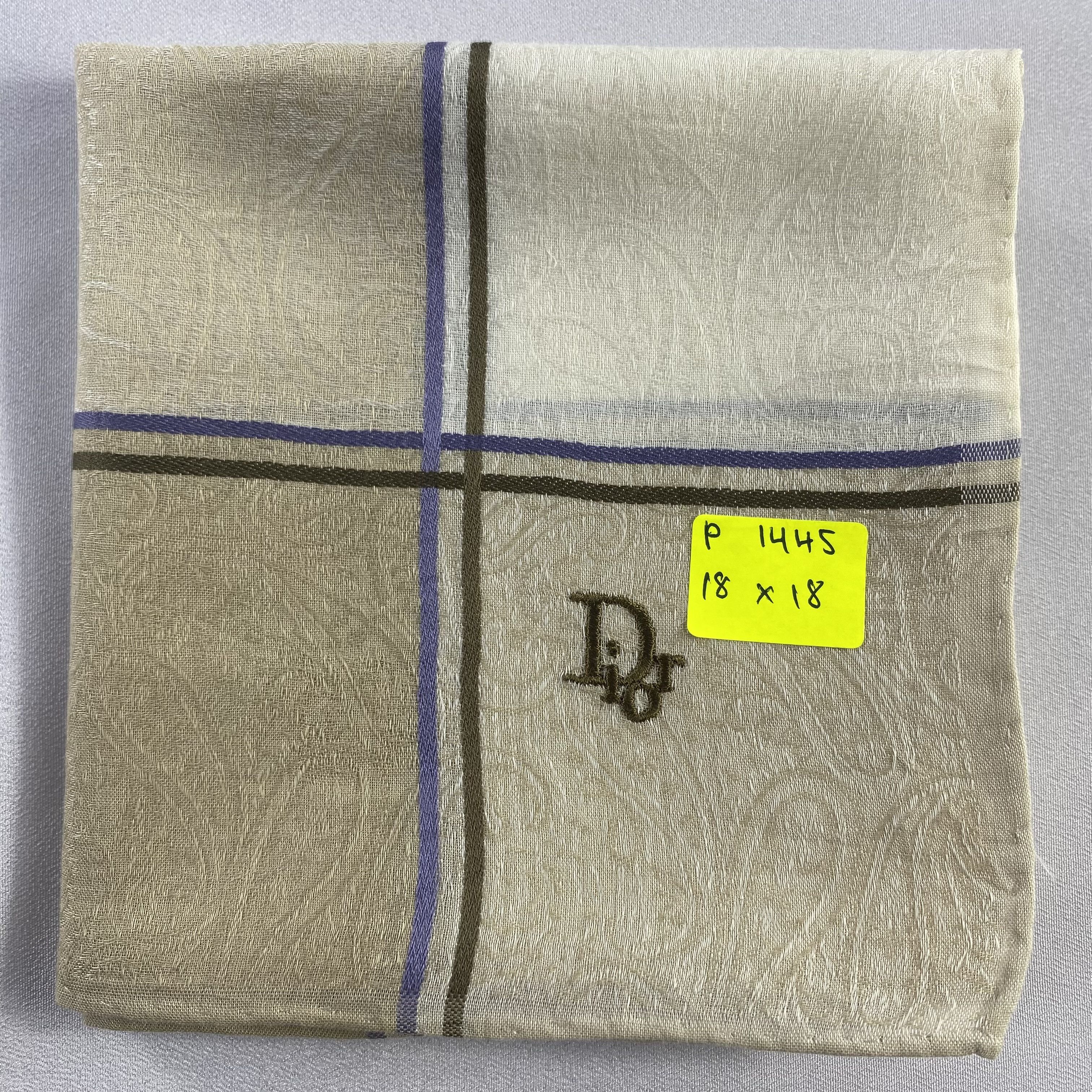 Vintage Dior Bandana/ Handkerchief / Neckerchief-P1445 Size ONE SIZE - 5 Thumbnail