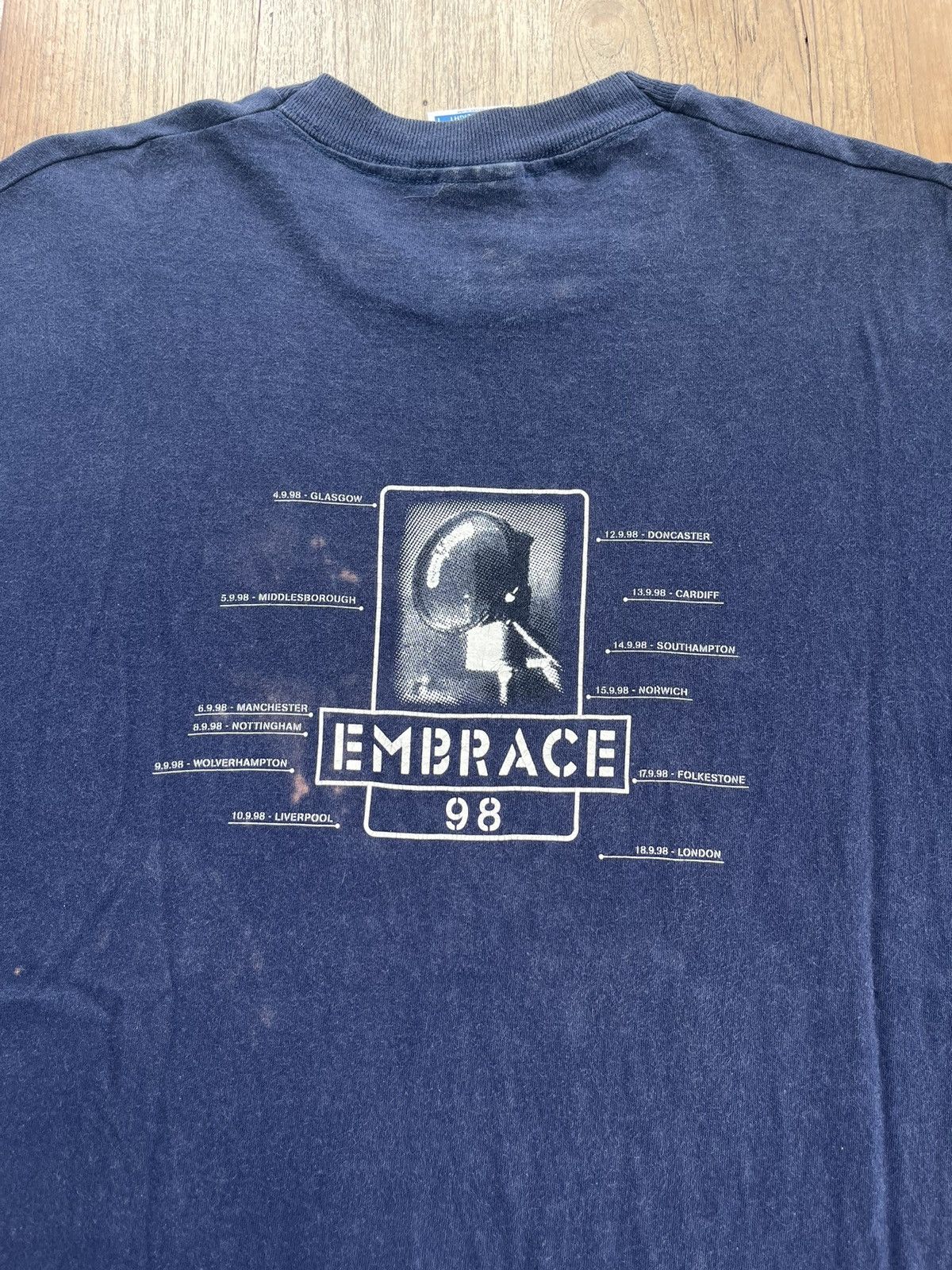 Band Tees Vintage EMBRACE The Good Will Out 1998’s Tour Tshirt Size US L / EU 52-54 / 3 - 7 Thumbnail