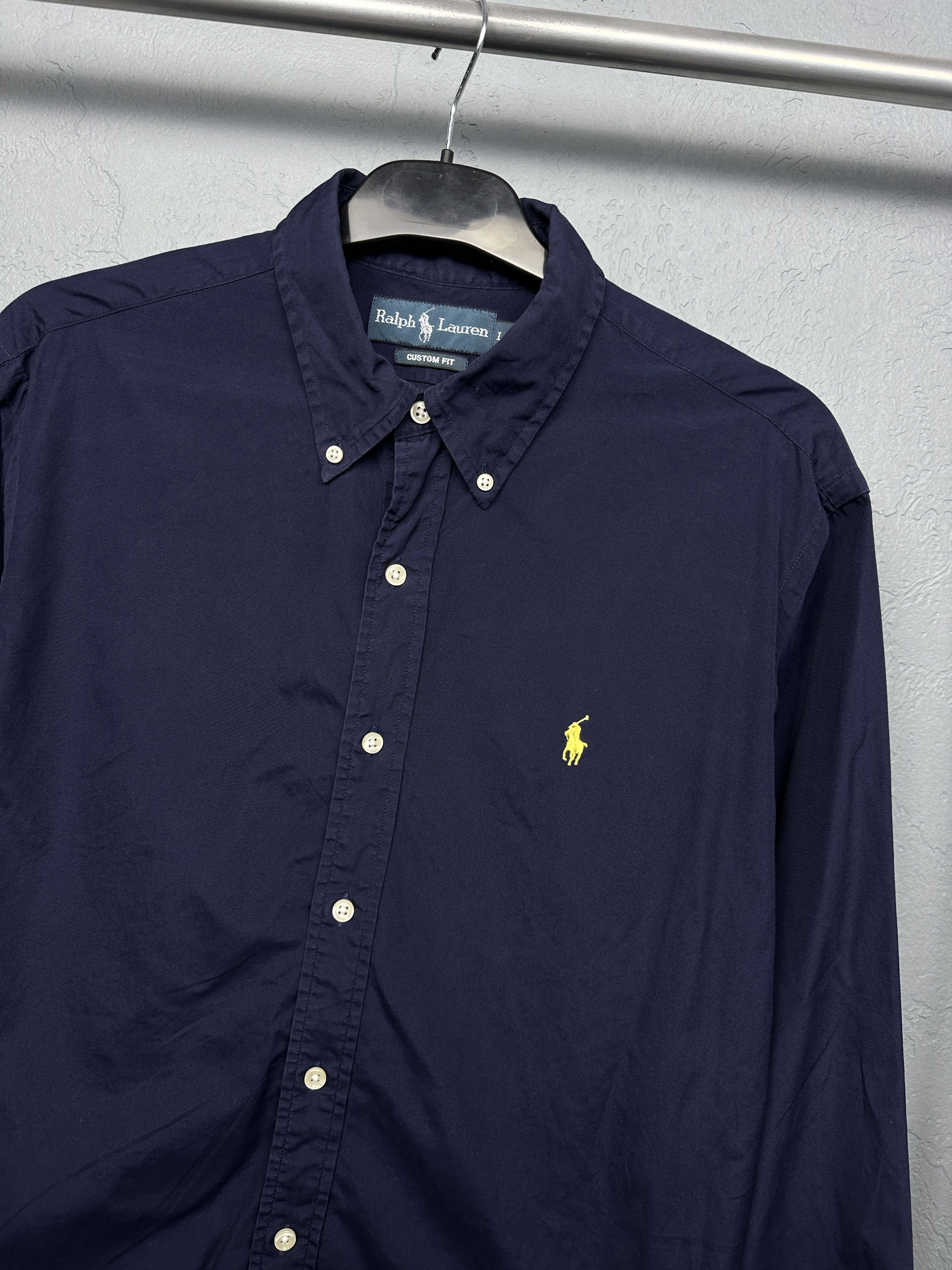 Polo Ralph Lauren Polo Ralph Lauren Vintage Mens Long Sleeve Shirt Size US L / EU 52-54 / 3 - 2 Thumbnail