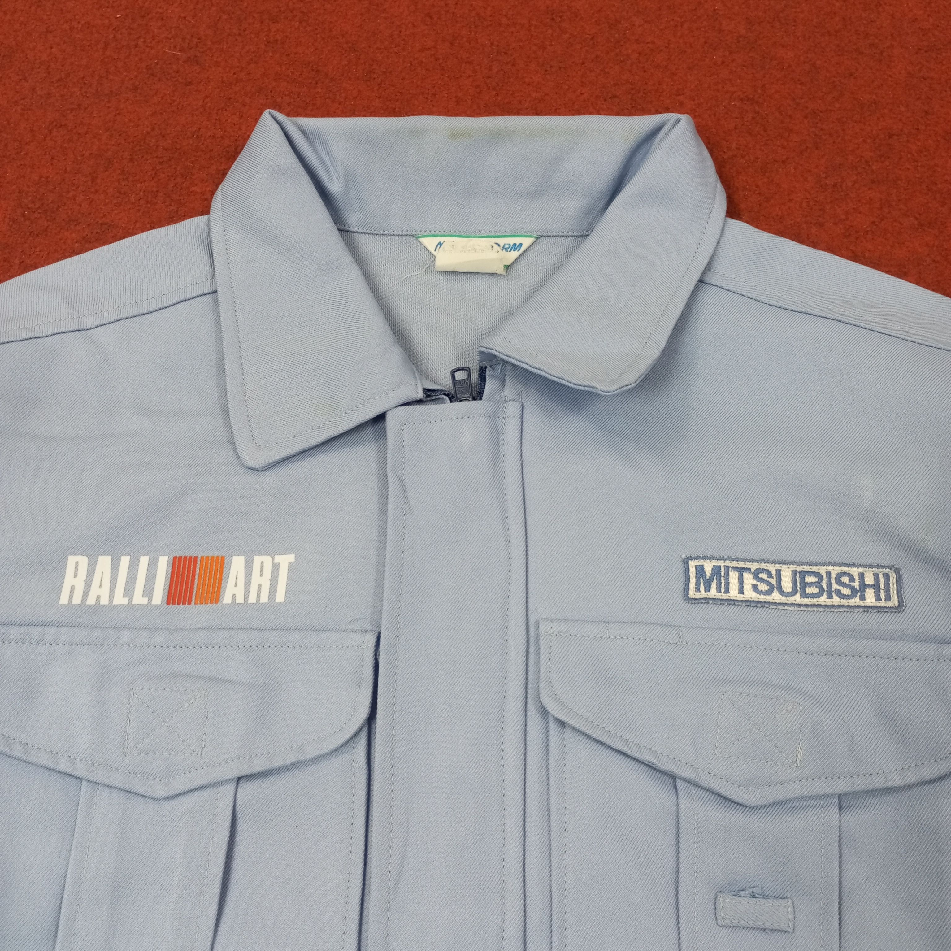 Vintage Mitsubishi Ralli Art Motorsports Custom Jacket c247n17 Size US S / EU 44-46 / 1 - 4 Thumbnail