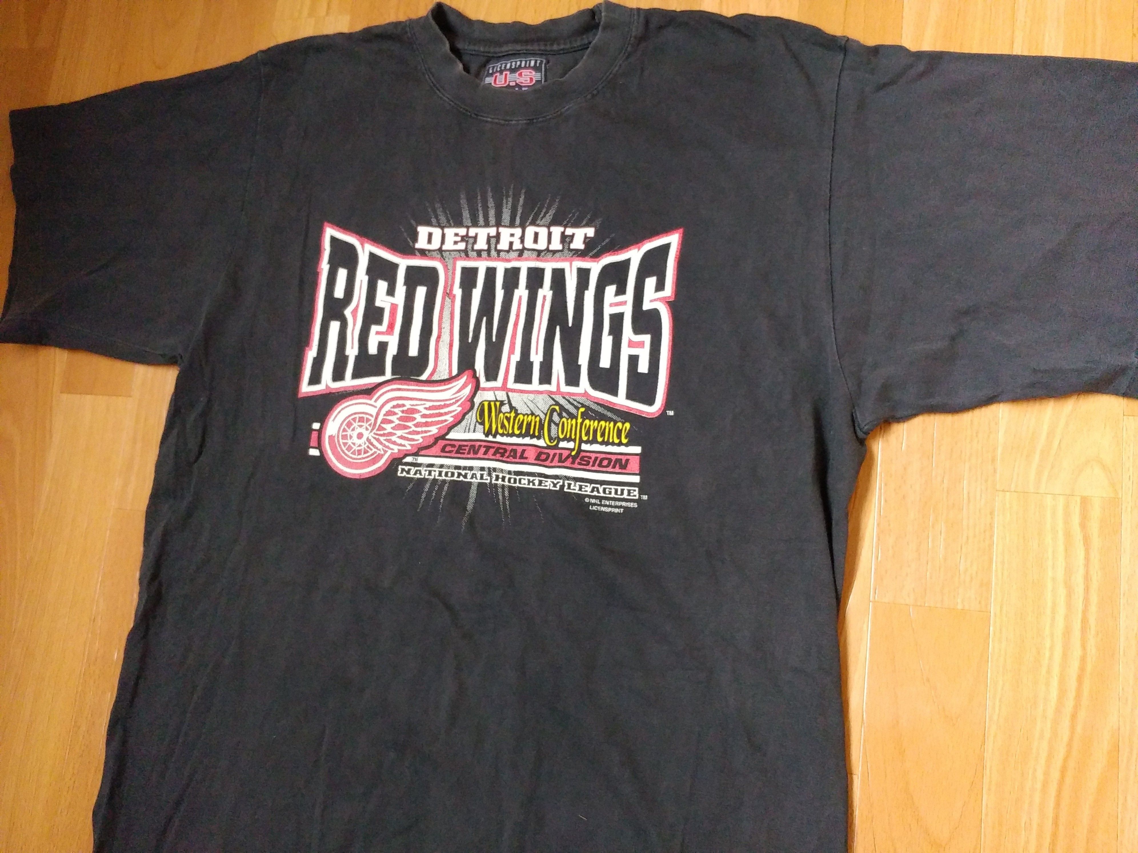 NHL NHL Detroit Red Wings jersey vintage t-shirt 90s hip-hop L Size US L / EU 52-54 / 3 - 4 Thumbnail