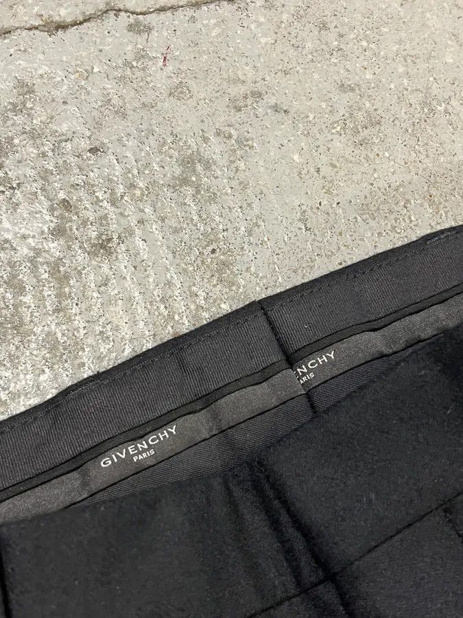 Givenchy AW2015 Givenchy Black Wool Tailored Pants by Riccardo Tisci Size US 34 / EU 50 - 9 Thumbnail