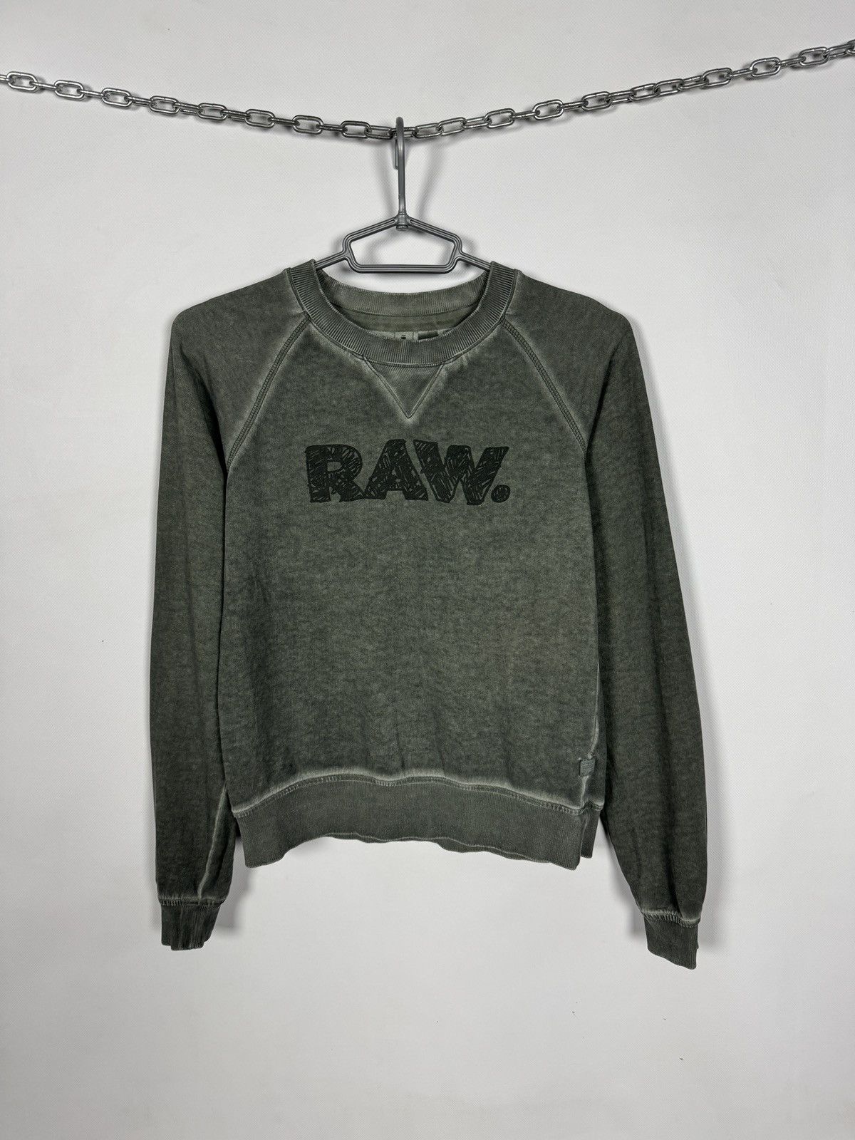 G-Star G-Star Raw Daefera Cropped R SW Sweatshirt Pullover Size S Size S / US 4 / IT 40 - 1 Thumbnail
