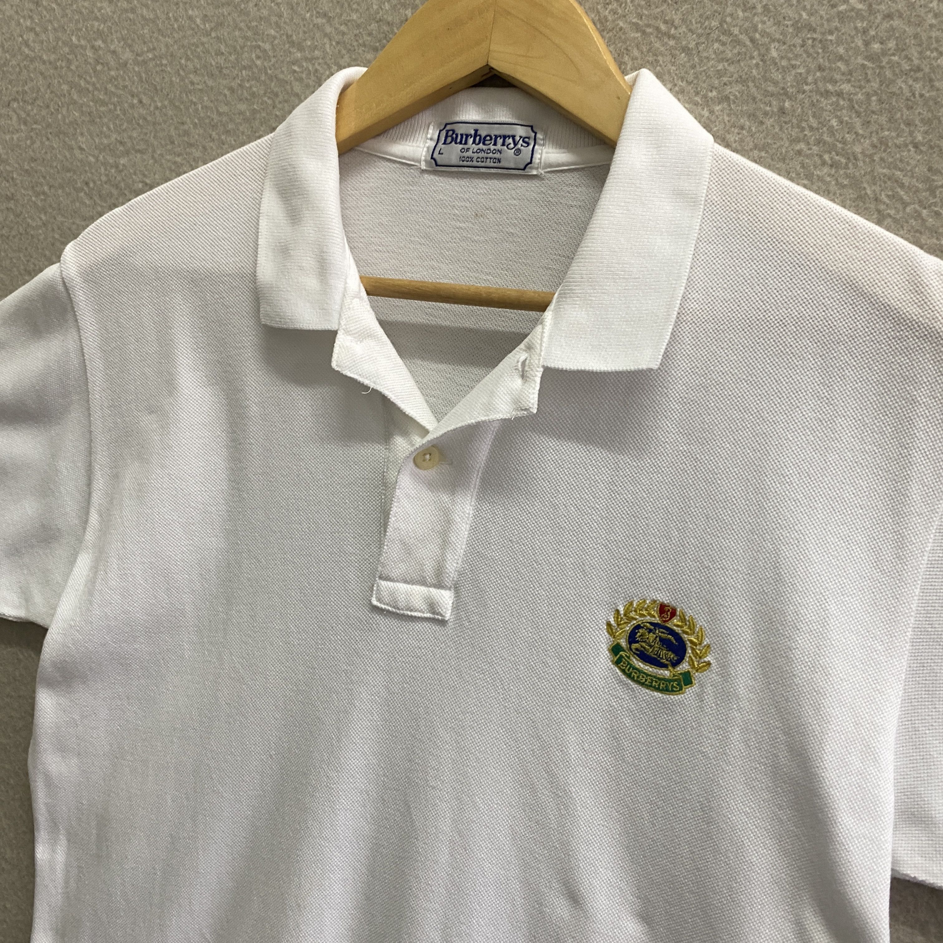 Burberry Burberry Polo Shirt Size US L / EU 52-54 / 3 - 3 Thumbnail