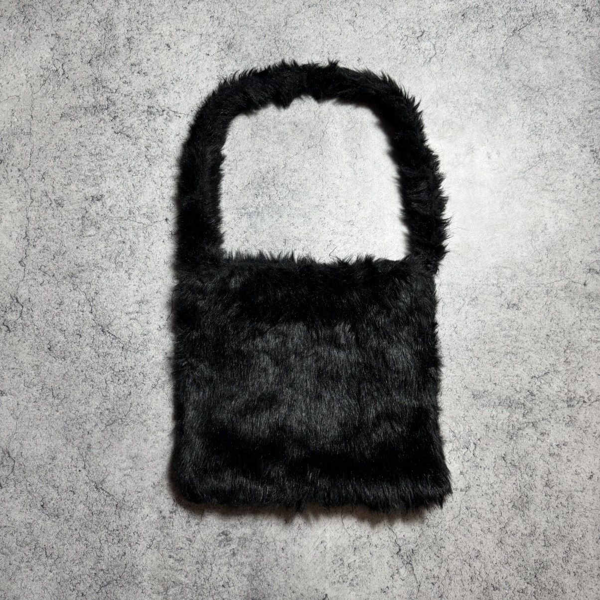 Hysteric Glamour × Vintage Archive Mohair Fuzzy Bag Y2K Punk