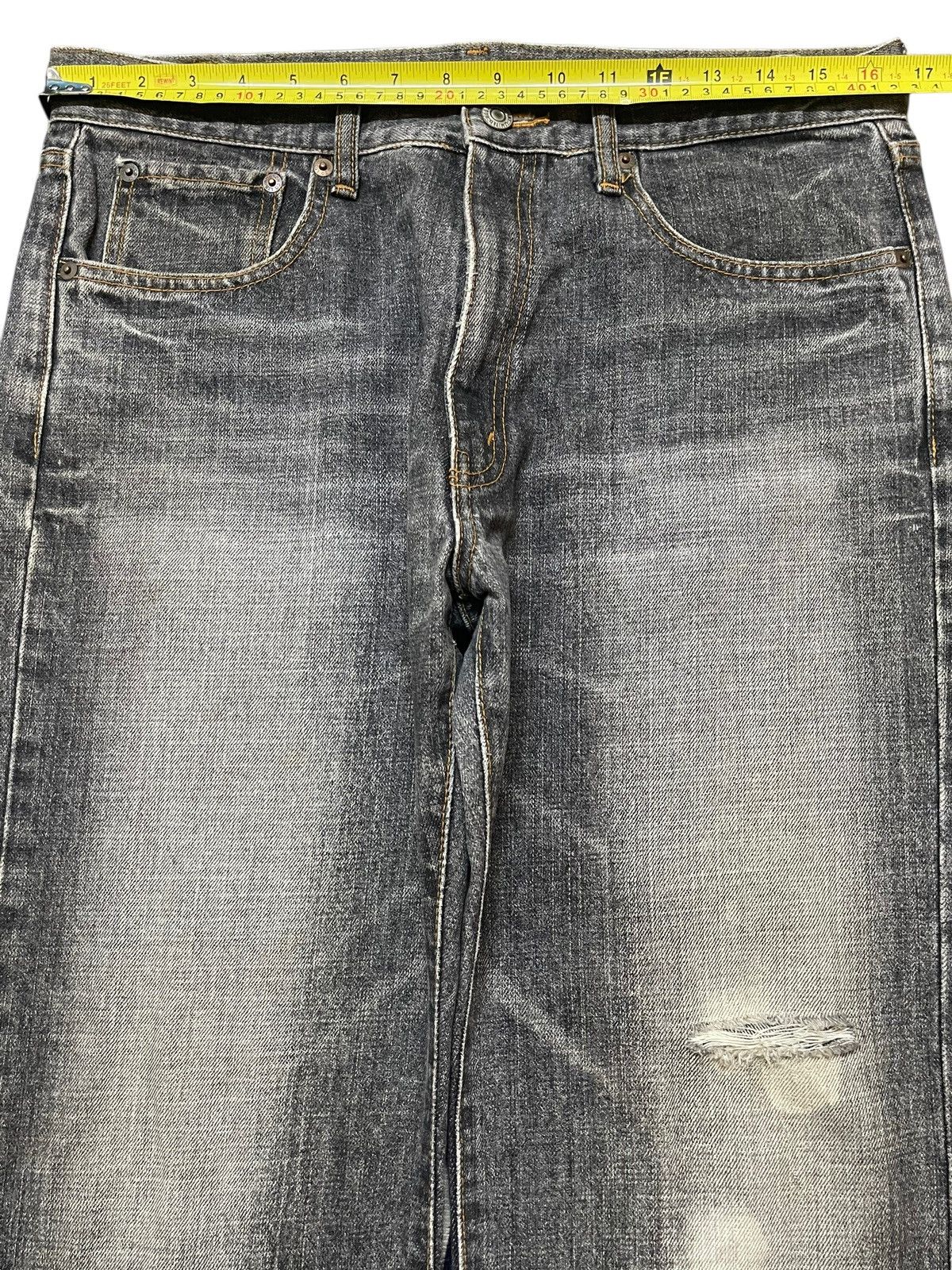 JNCO Vintage Japanese Brand Faded Wash Style Jeans Size US 32 / EU 48 - 11 Thumbnail