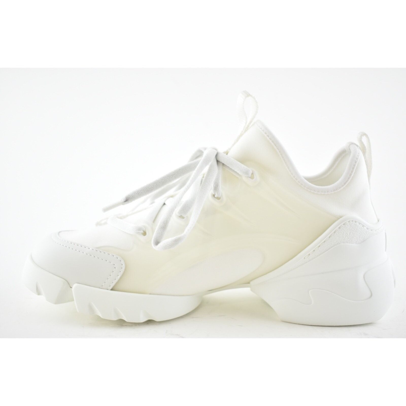 Dior D-Connect Logo Lace Up Flat Platform Trainer Sneaker 38.5 Size US 8.5 / IT 38.5 - 9 Thumbnail
