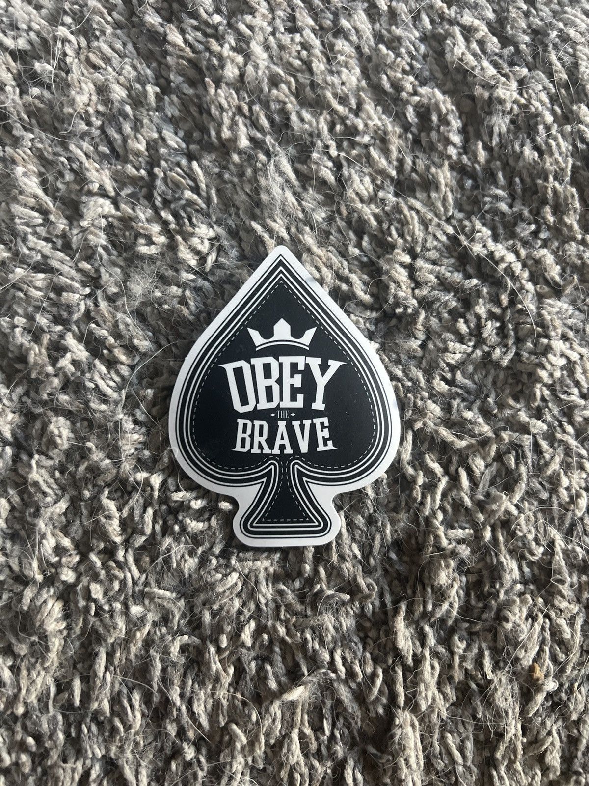 Band Tees × Hypebeast Obey The Brave Sticker Size ONE SIZE - 1 Thumbnail