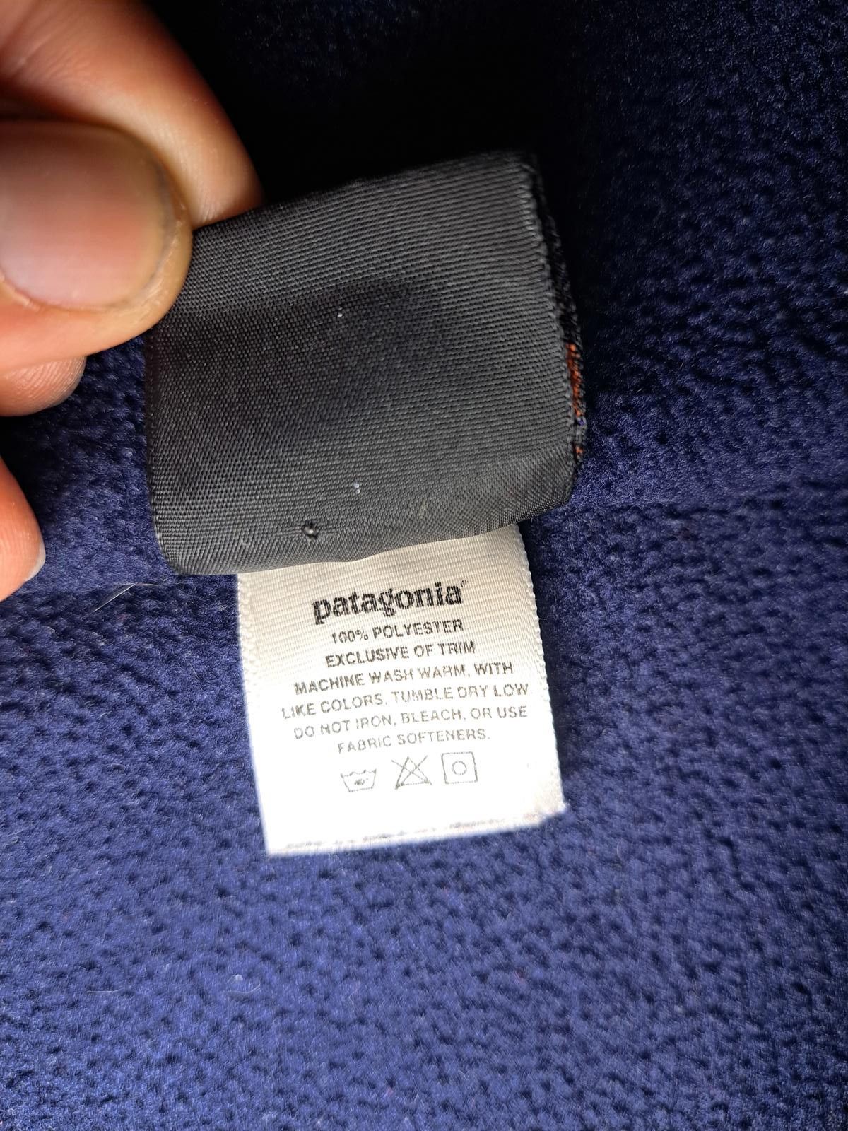 Patagonia VINTAGE Patagonia Capilene Pullover Jacket Mens Small Navy Size US S / EU 44-46 / 1 - 4 Thumbnail