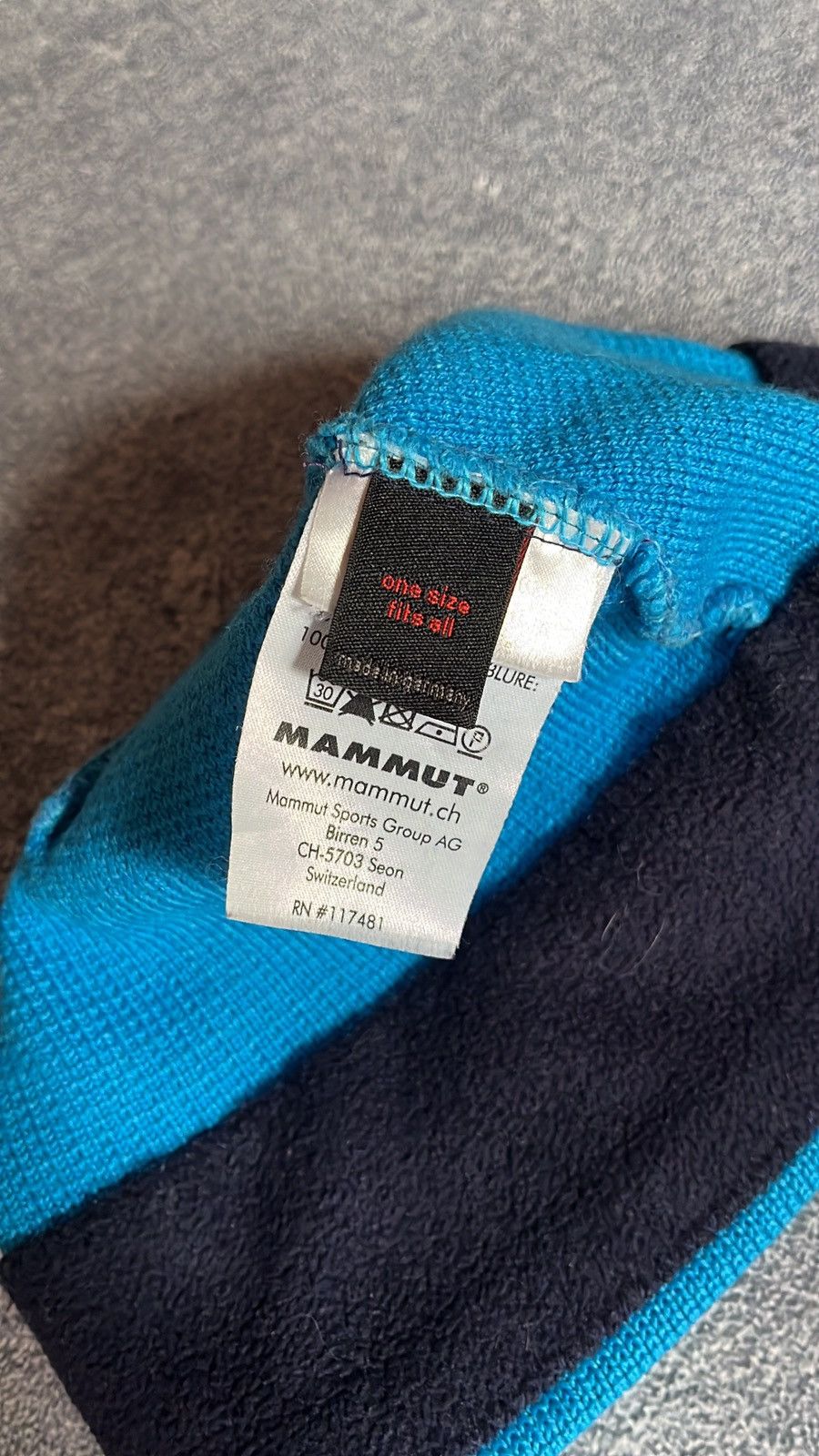 Mammut × Vintage Vintage Mammut Beanie Hat Gorpcore Size ONE SIZE - 5 Thumbnail