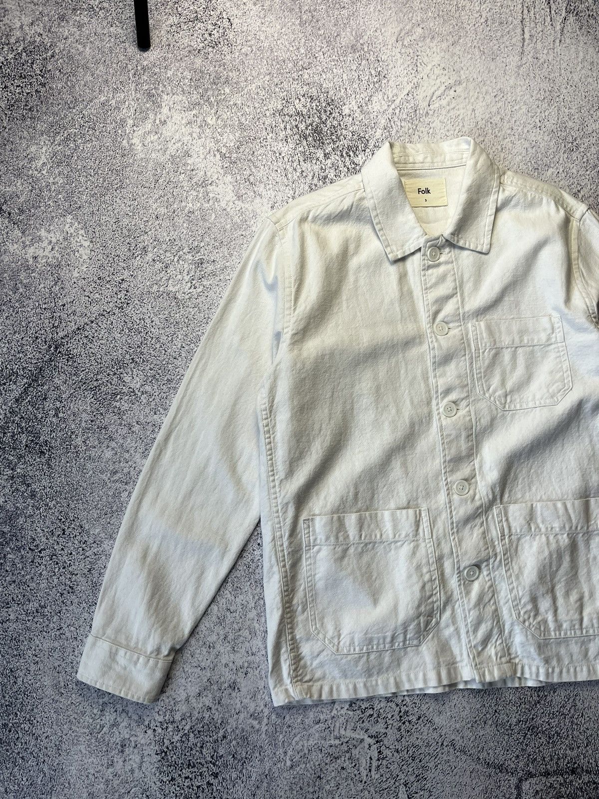 Folk Folk Flannel Overshirt Size 3 Size US M / EU 48-50 / 2 - 2 Thumbnail