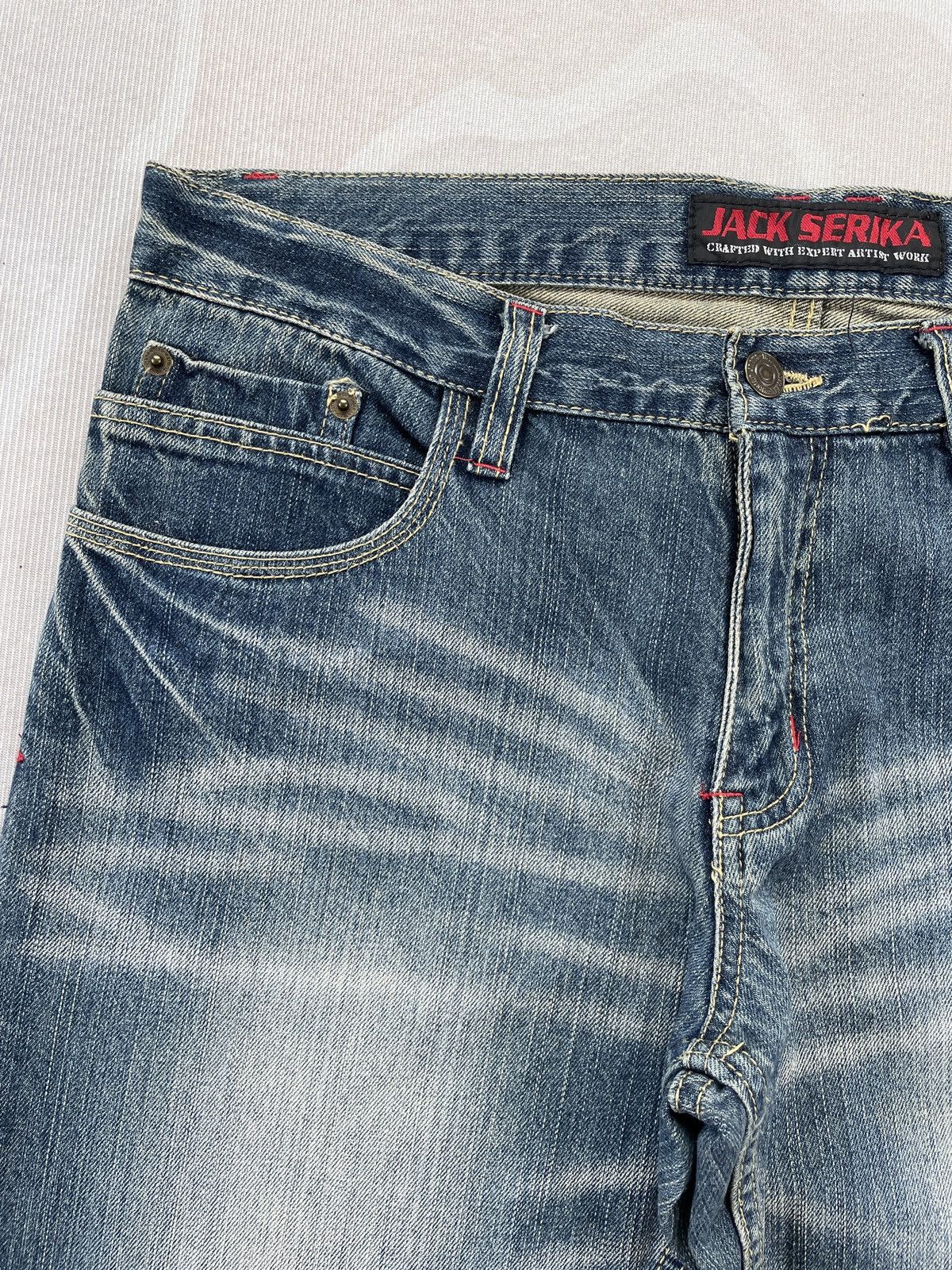 Designer × If Six Was Nine × Le Grande Bleu (L.G.B.) Jack Serika Denims (LG159) Size US 34 / EU 50 - 5 Thumbnail