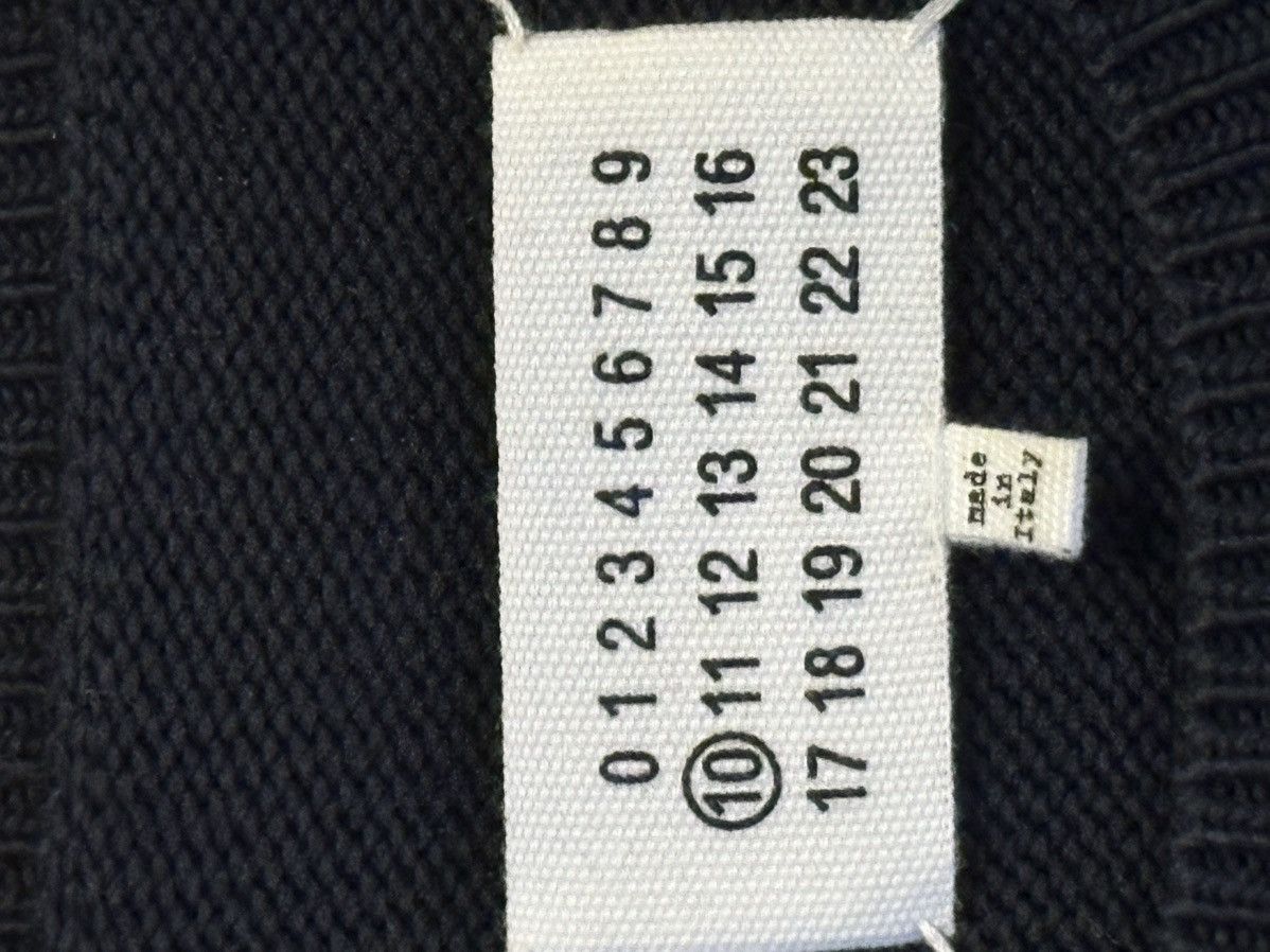Maison Margiela Maison Margiela SS16 Chunky Knit Sweater — Navy Size US L / EU 52-54 / 3 - 8 Thumbnail