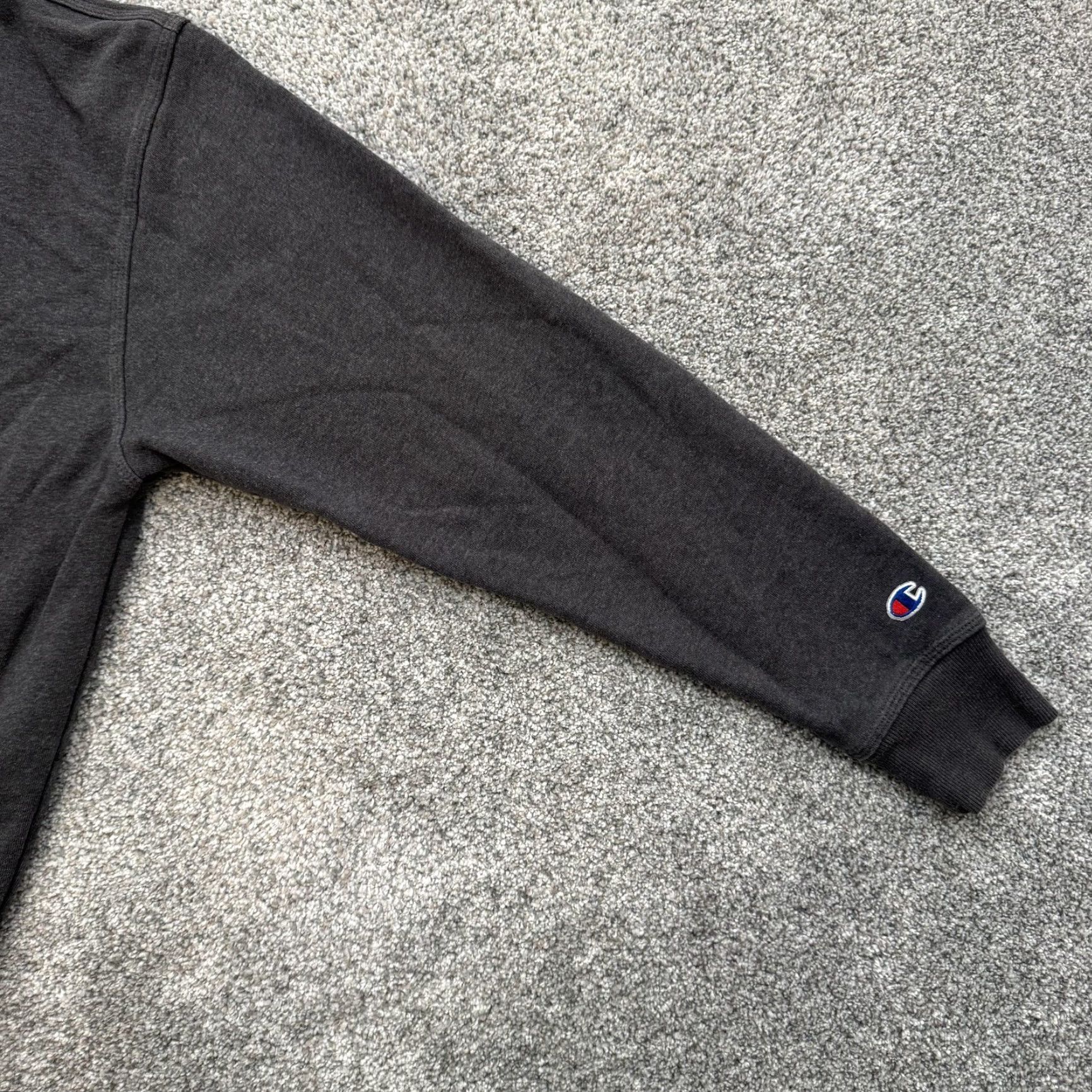 Champion Champion Sweatshirt Mens Medium Crewneck Pullover Black Embroidered Athleisure Size US M / EU 48-50 / 2 - 6 Thumbnail