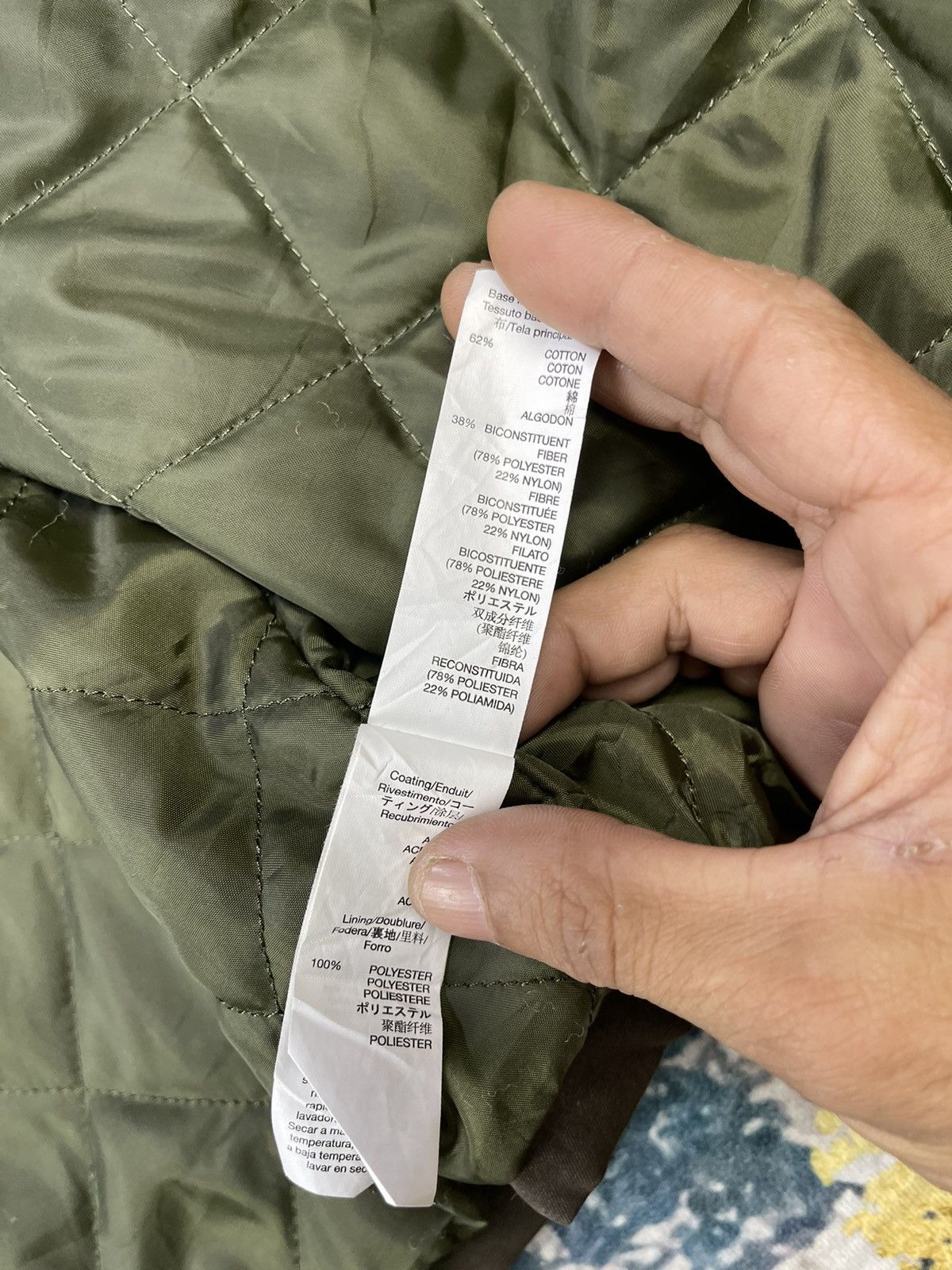 Gap GAP Padded Waxed Deck Coat Dark Olive Fall 13 Size US XL / EU 56 / 4 - 11 Thumbnail
