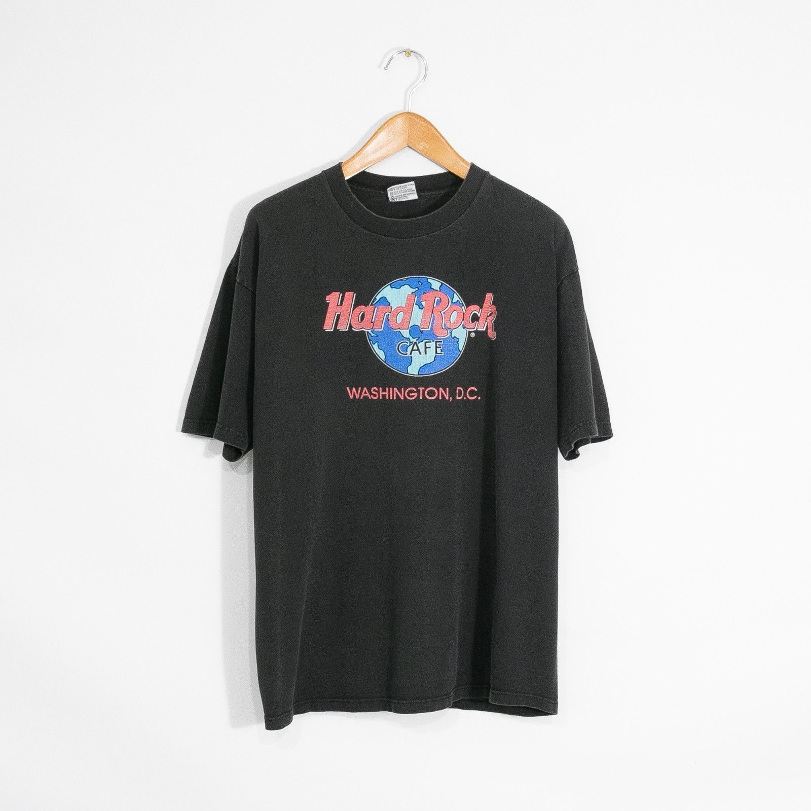 Hard Rock Cafe Vintage 90s Hard Rock Cafe T Shirt Mens XL - Washington DC Size US XL / EU 56 / 4 - 1 Thumbnail