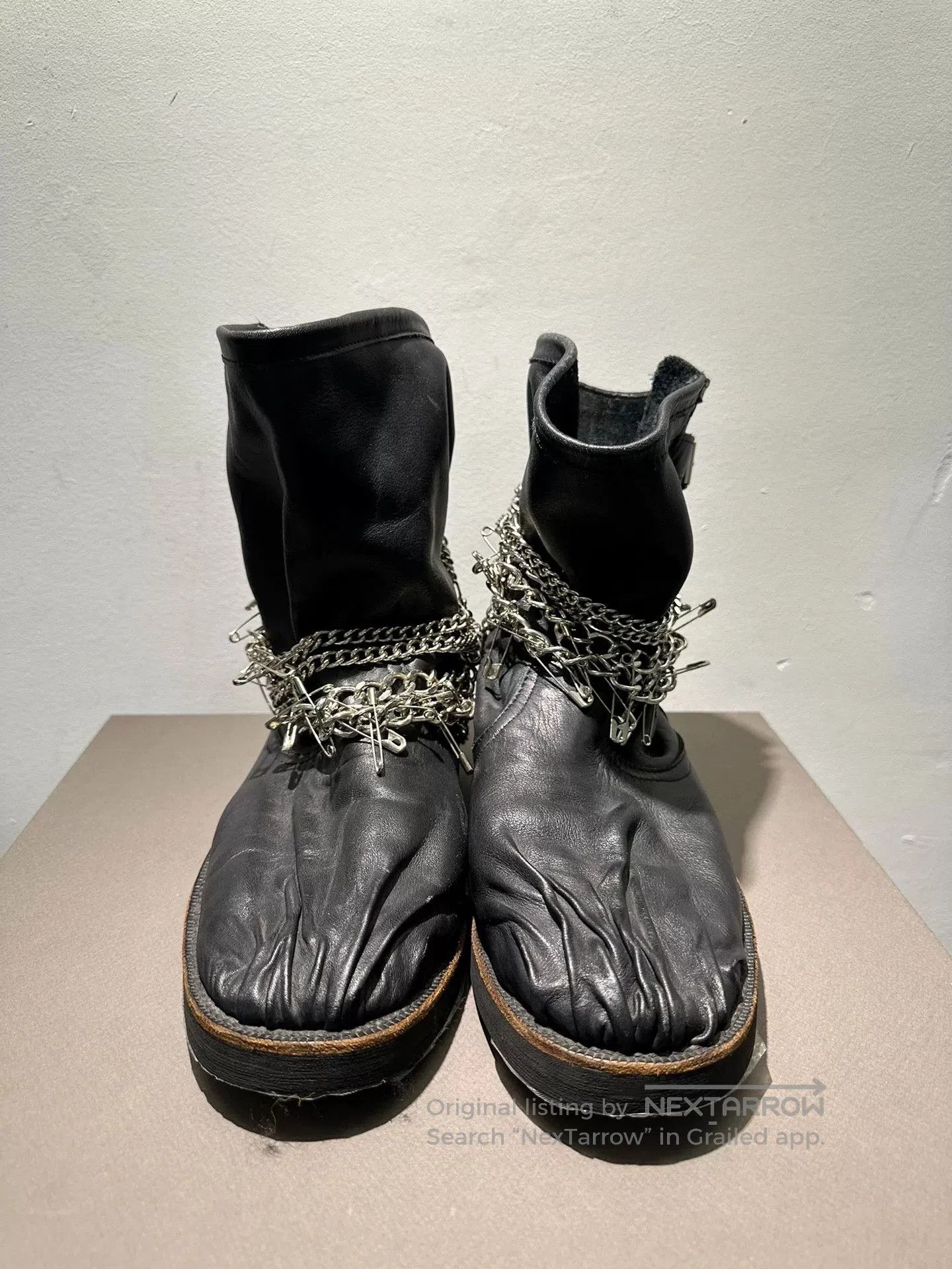 Comme des Garcons Homme Plus comme des garcons chain engineer boots. Size US 7.5 / EU 40-41 - 1 Thumbnail