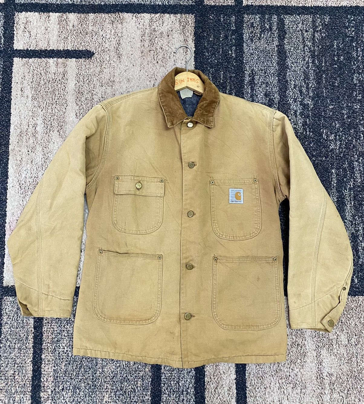 Vtg 80’s 100 Years Anniversary Carhart Blanket Jacket