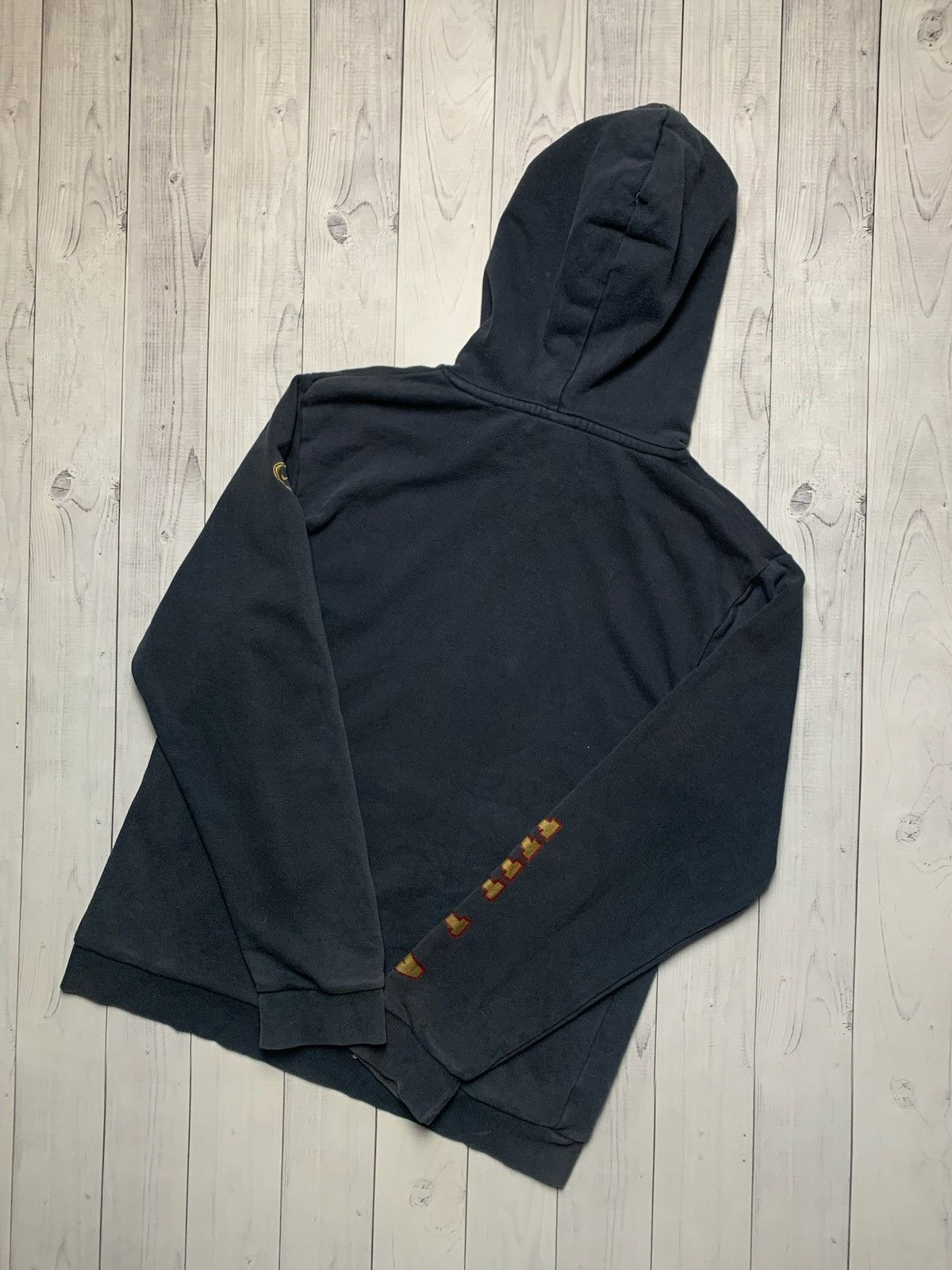 Nike × Vintage Vintage Nike Aston villa soccer hoodie size M distressed Size US M / EU 48-50 / 2 - 8 Thumbnail