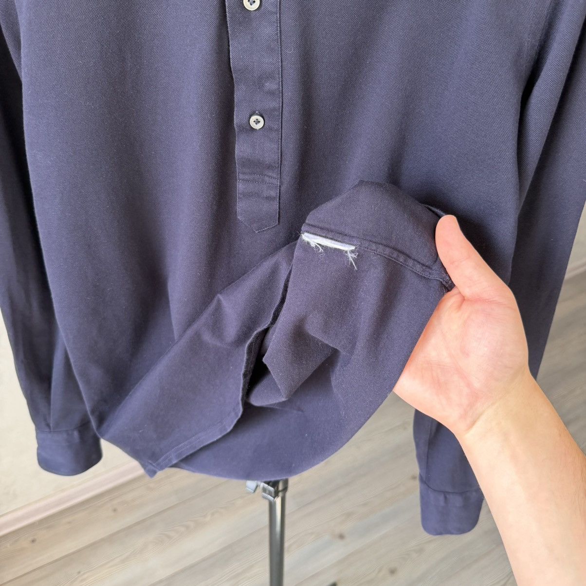 Suitsupply Suitsupply Pure Cotton Navy Polo Shirt 39,15 Size US S / EU 44-46 / 1 - 6 Thumbnail