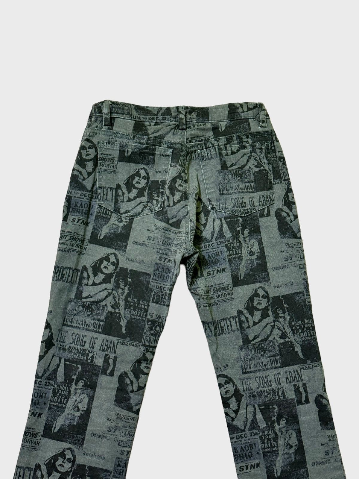 Hysteric Glamour × Japanese Brand Et-Botte sexy Girl The Song of Aban Overprint Pant Size 24" / US 00 / IT 34 - 8 Thumbnail