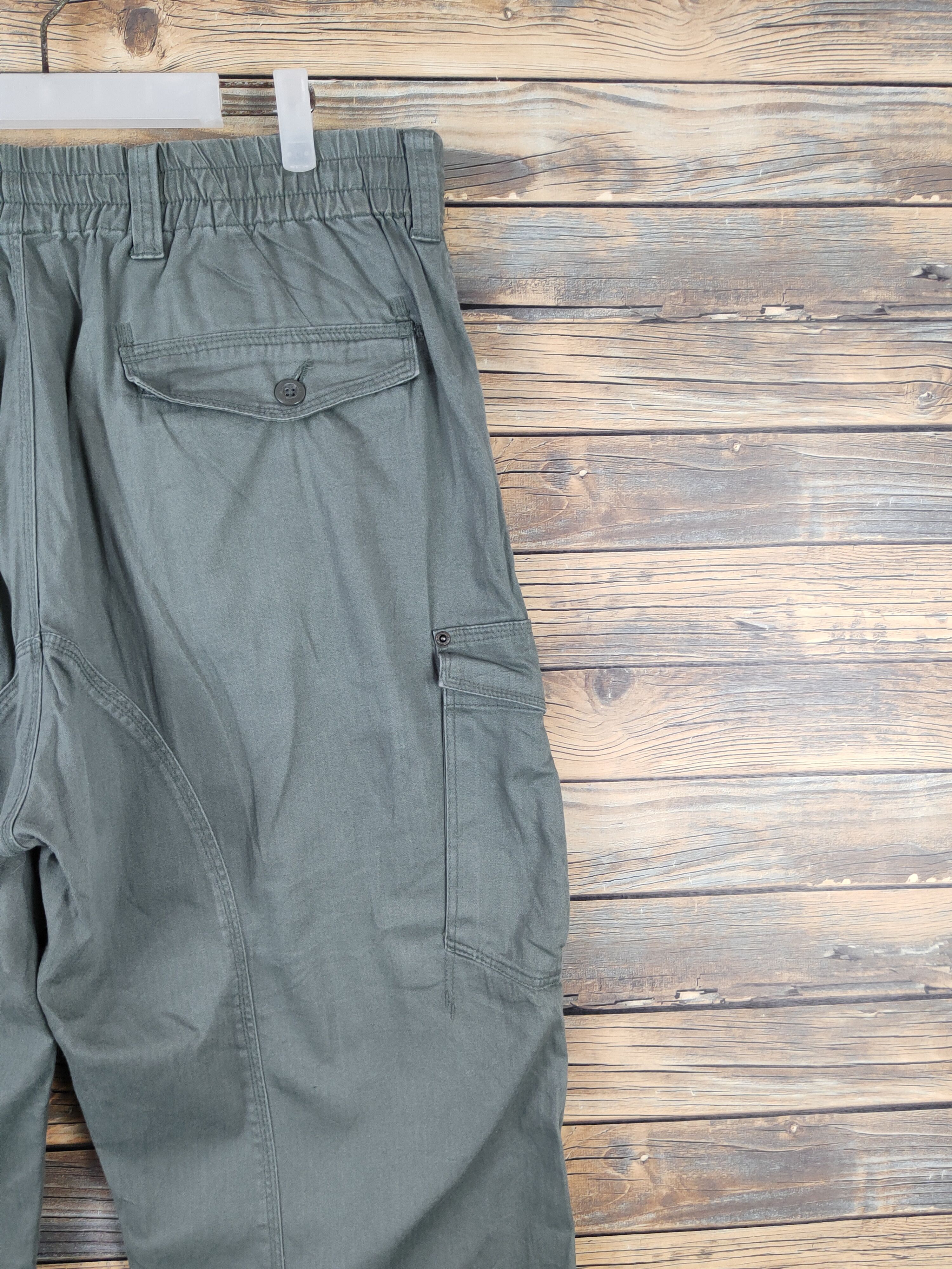 Japanese Brand Road Runner Green Multipocket Tactical Cargo Pants #W1029 Size US 36 / EU 52 - 10 Thumbnail