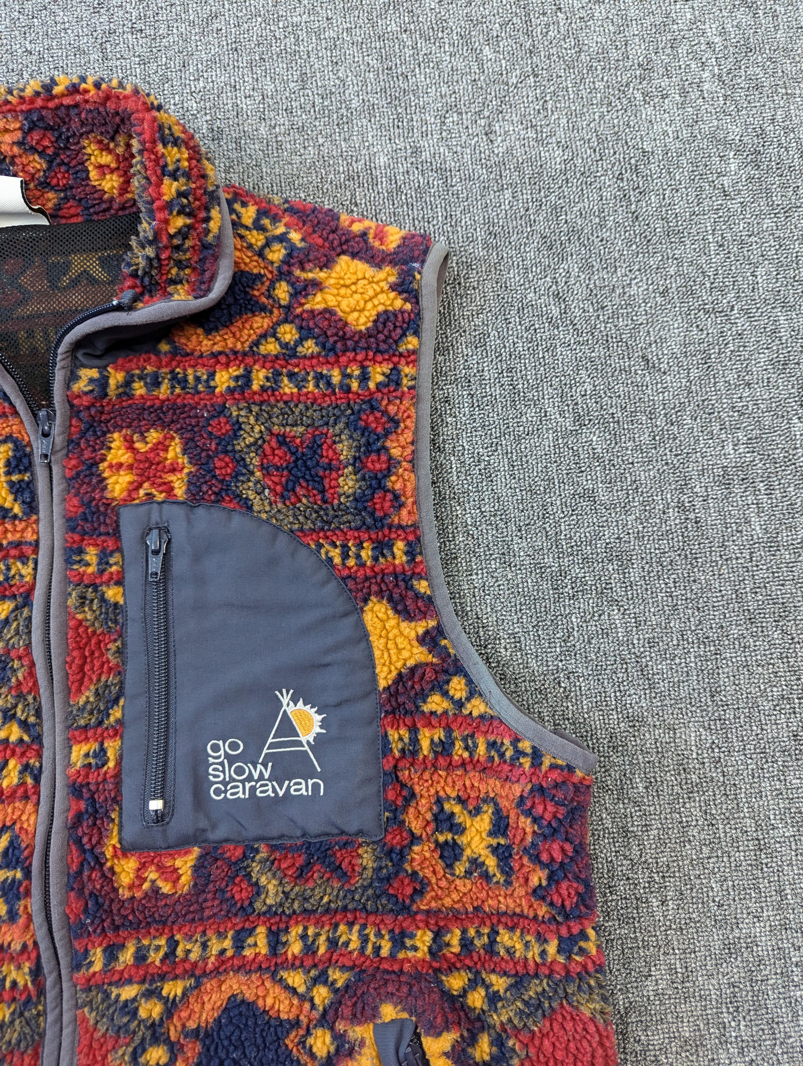 go slow caravan Go Slow Caravan Sleeveless Fleece Zipper Jacket Size US M / EU 48-50 / 2 - 11 Thumbnail
