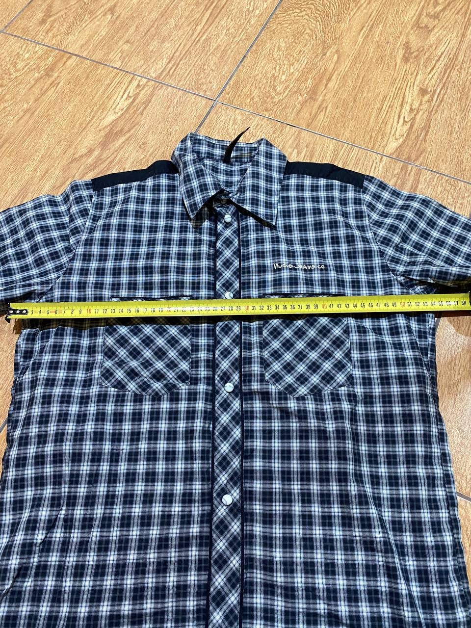 Nudie Jeans Nudie Jeans Chekered Western Shirt short Sleeve Streetwear Size US M / EU 48-50 / 2 - 7 Thumbnail