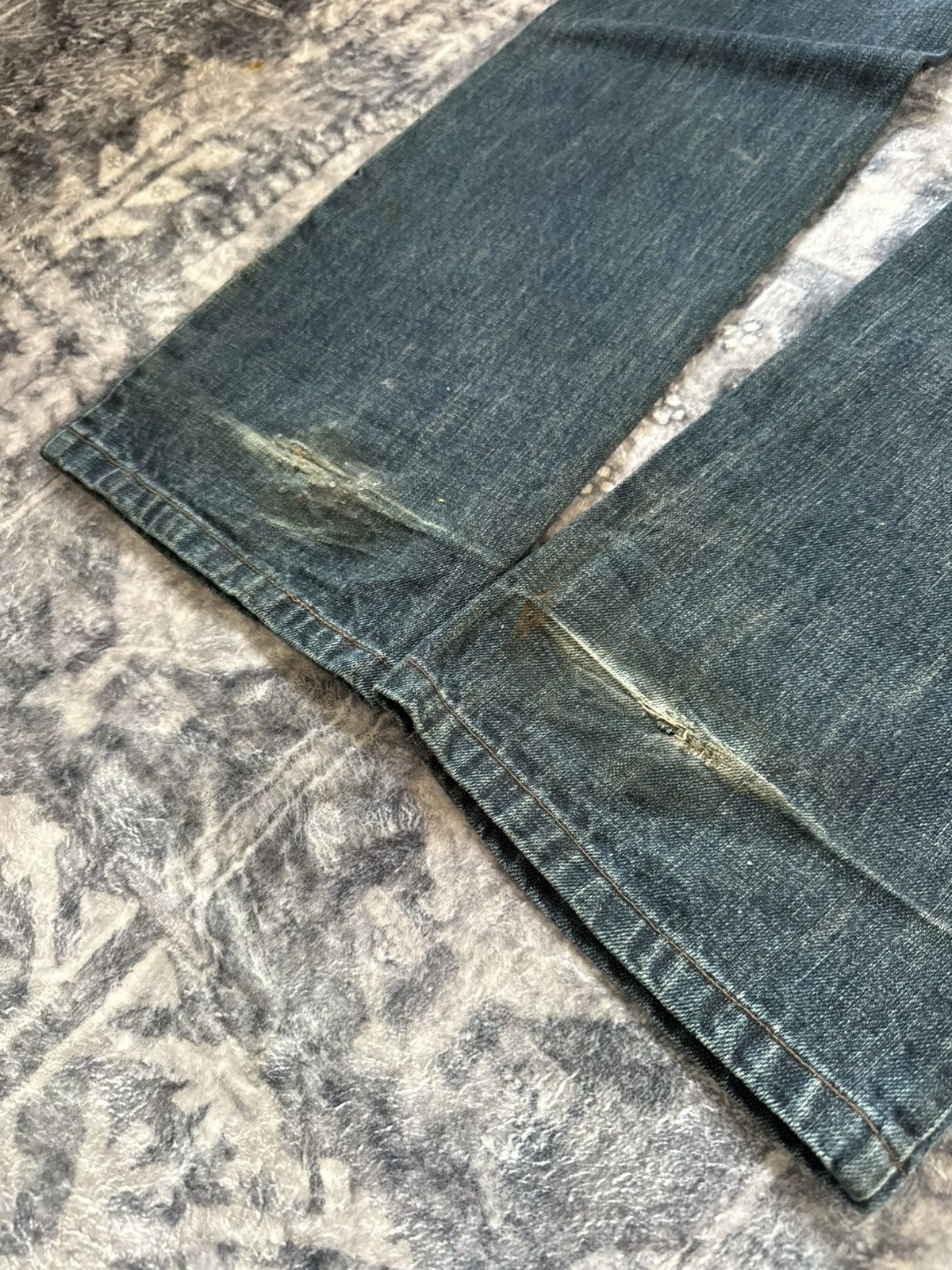 L7 Real Hip L7 Real Hip Leather Lace-up Braided Pocket Flared Jeans Size US 32 / EU 48 - 21 Thumbnail