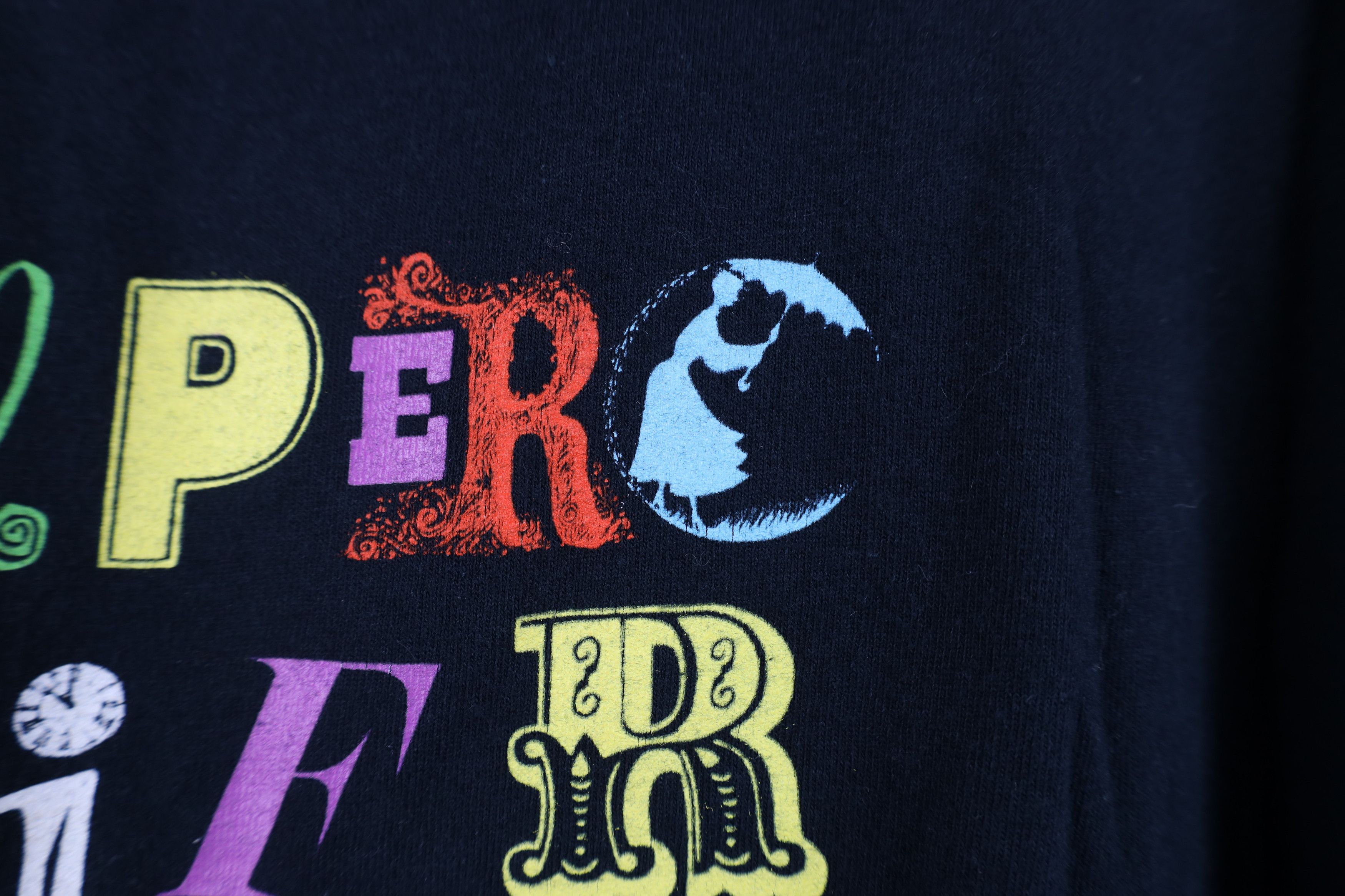 Disney Vintage Y2K Disney Mary Poppins Short Sleeve T-Shirt Black Size L / US 10 / IT 46 - 5 Thumbnail