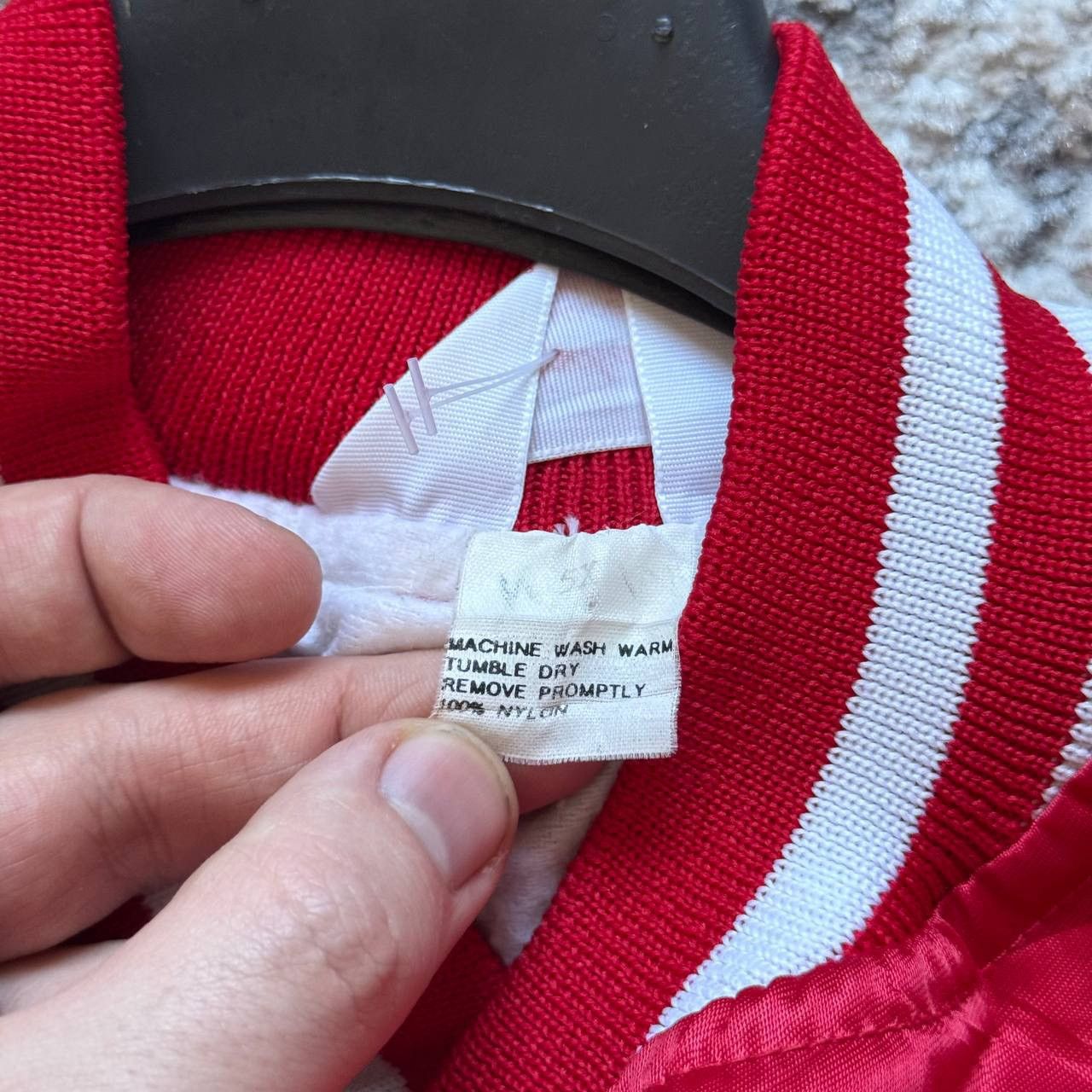 Vintage Vintage 80’s IU Indiana Hoosiers Retro Satin Bomber Jacket Size US XL / EU 56 / 4 - 10 Thumbnail