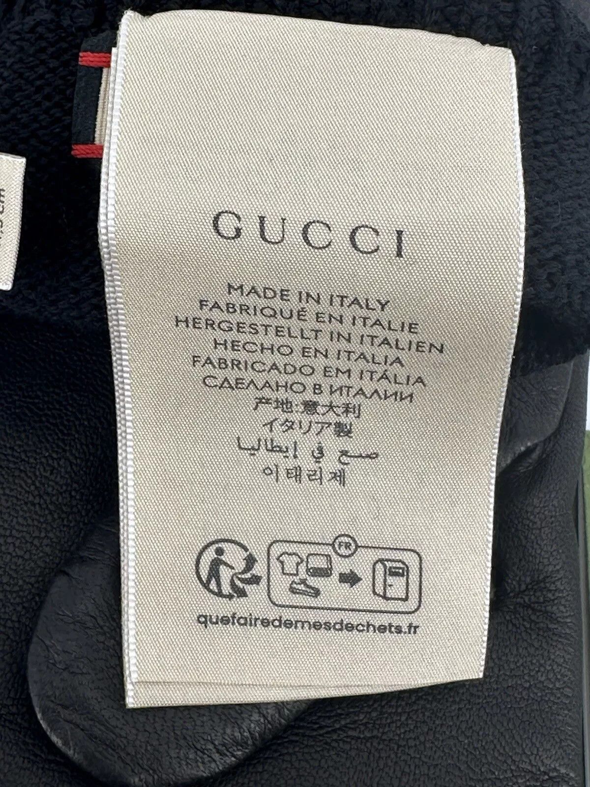 Gucci New Gucci Glover Size-10-L black Leather Size ONE SIZE - 8 Thumbnail