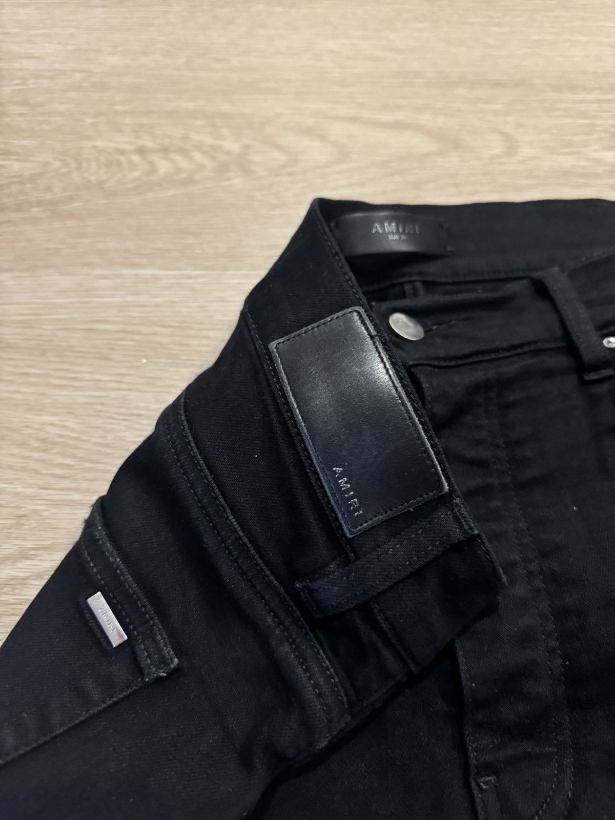 Amiri Amiri Mx1 Black Patch Size US 36 / EU 52 - 3 Thumbnail