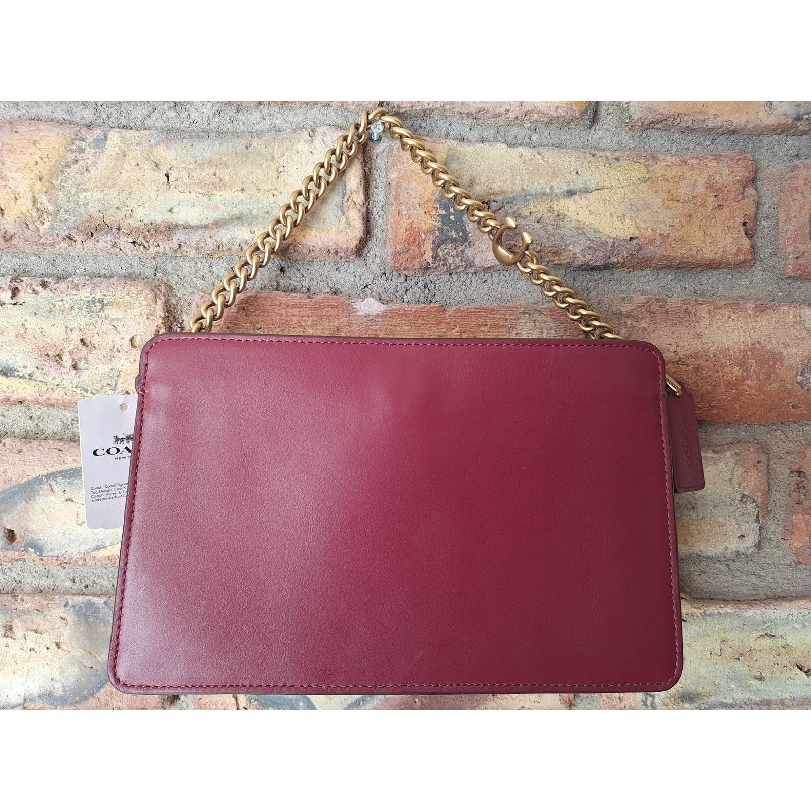 Coach Coach CY743 Mini Rowan Crossbody Bag Signature Leather