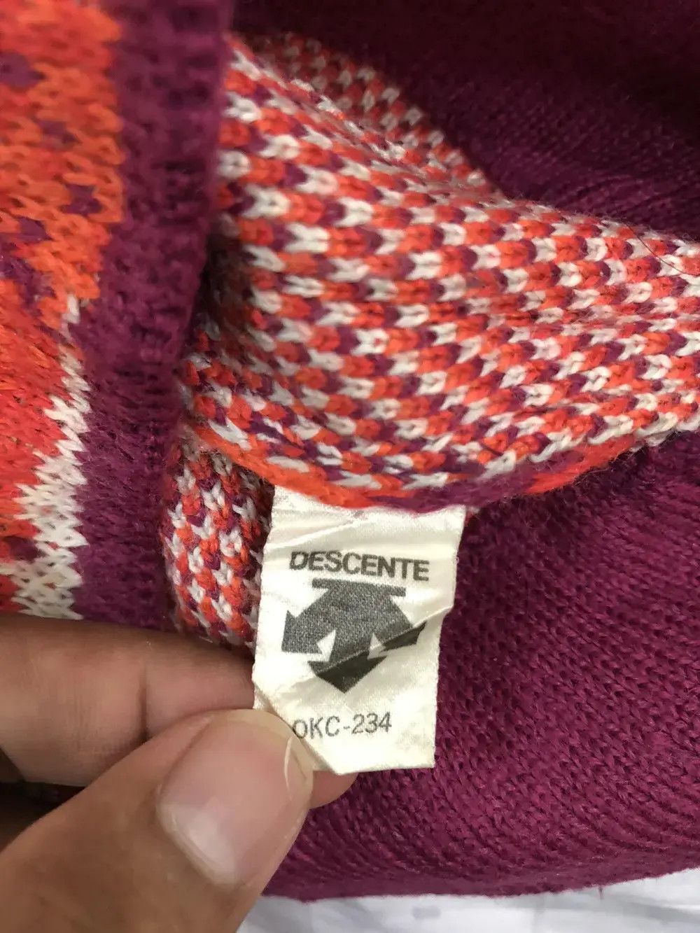 Descente Vintage Descente Beanie Hat Size ONE SIZE - 4 Thumbnail