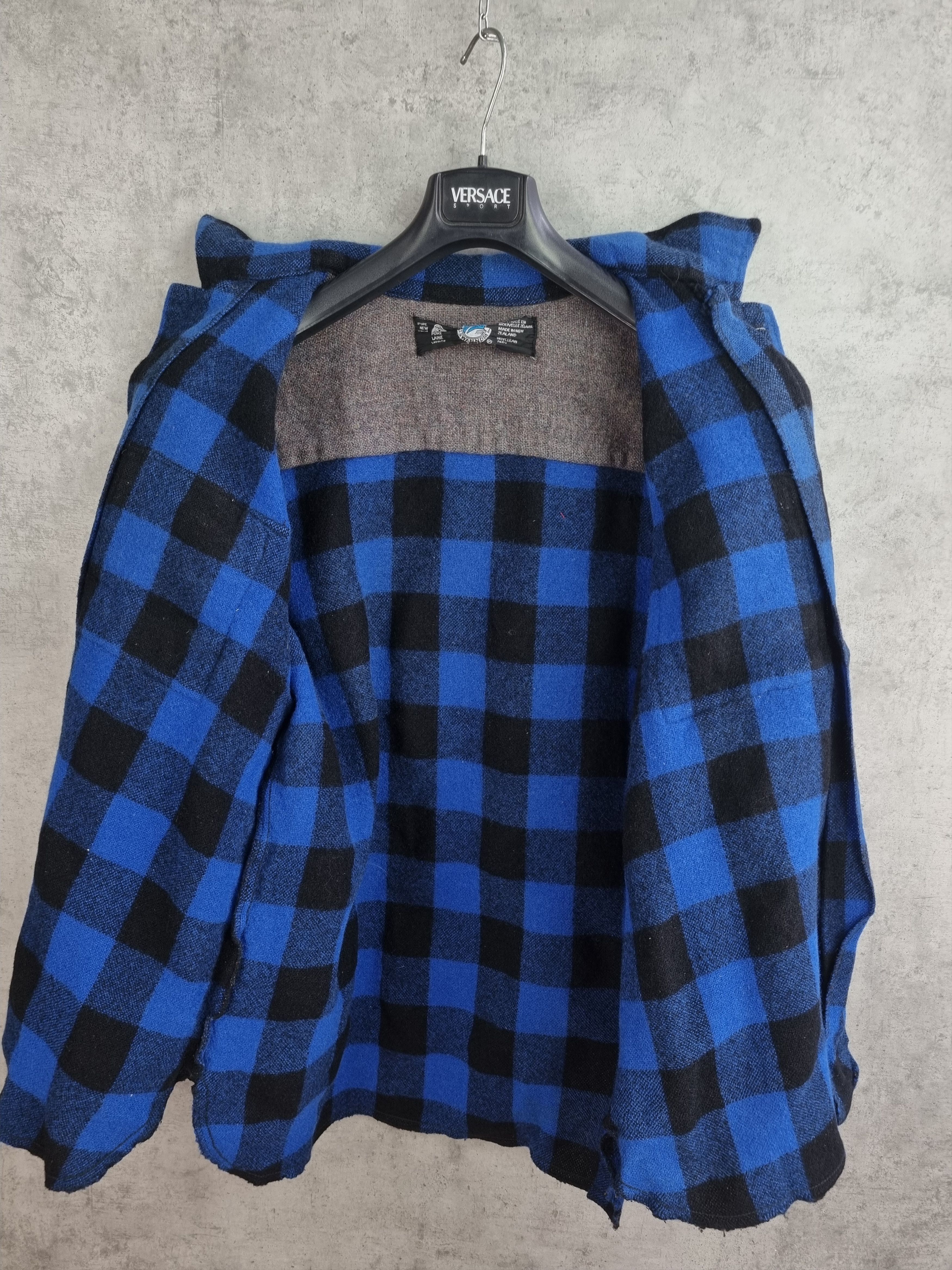Flannel Swanndri 70s Wool Plaid Vintage Made in New Zealand Shirt Size US M / EU 48-50 / 2 - 3 Thumbnail