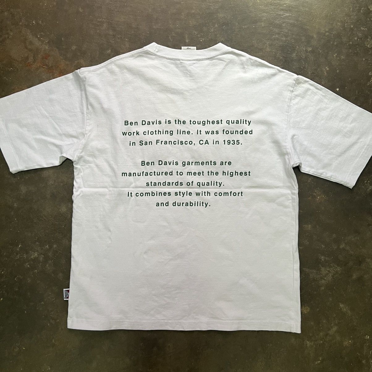 Ben Davis Ben Davis Clothing Logo Tee White Size US L / EU 52-54 / 3 - 2 Thumbnail