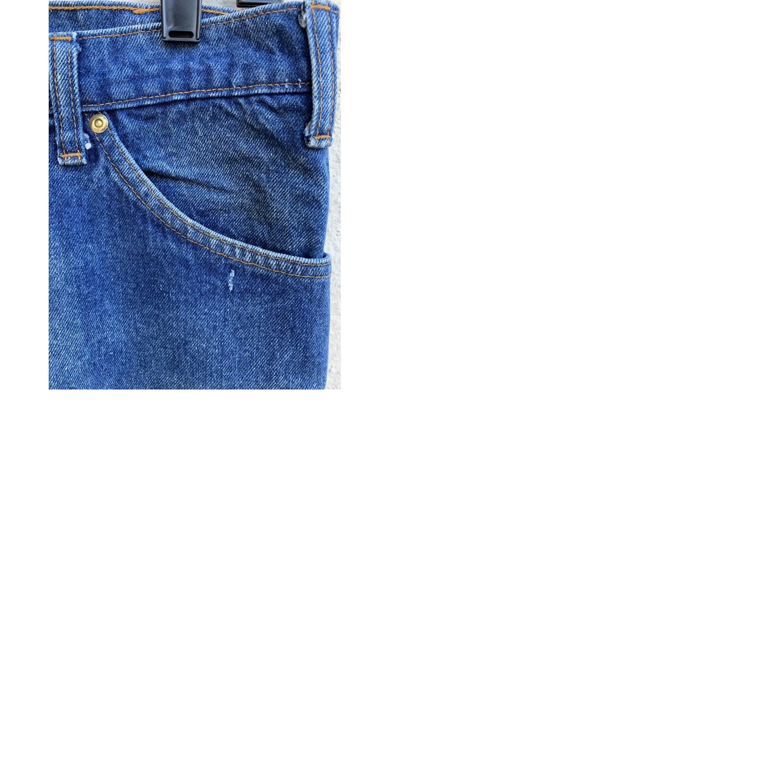 Vintage VINTAGE Unbranded Jeans Rockabilly 5 Pocket Denim USA Scovill Zipper 36 Waist 30 Inseam 31 Rise High Men Size US 36 / EU 52 - 9 Thumbnail