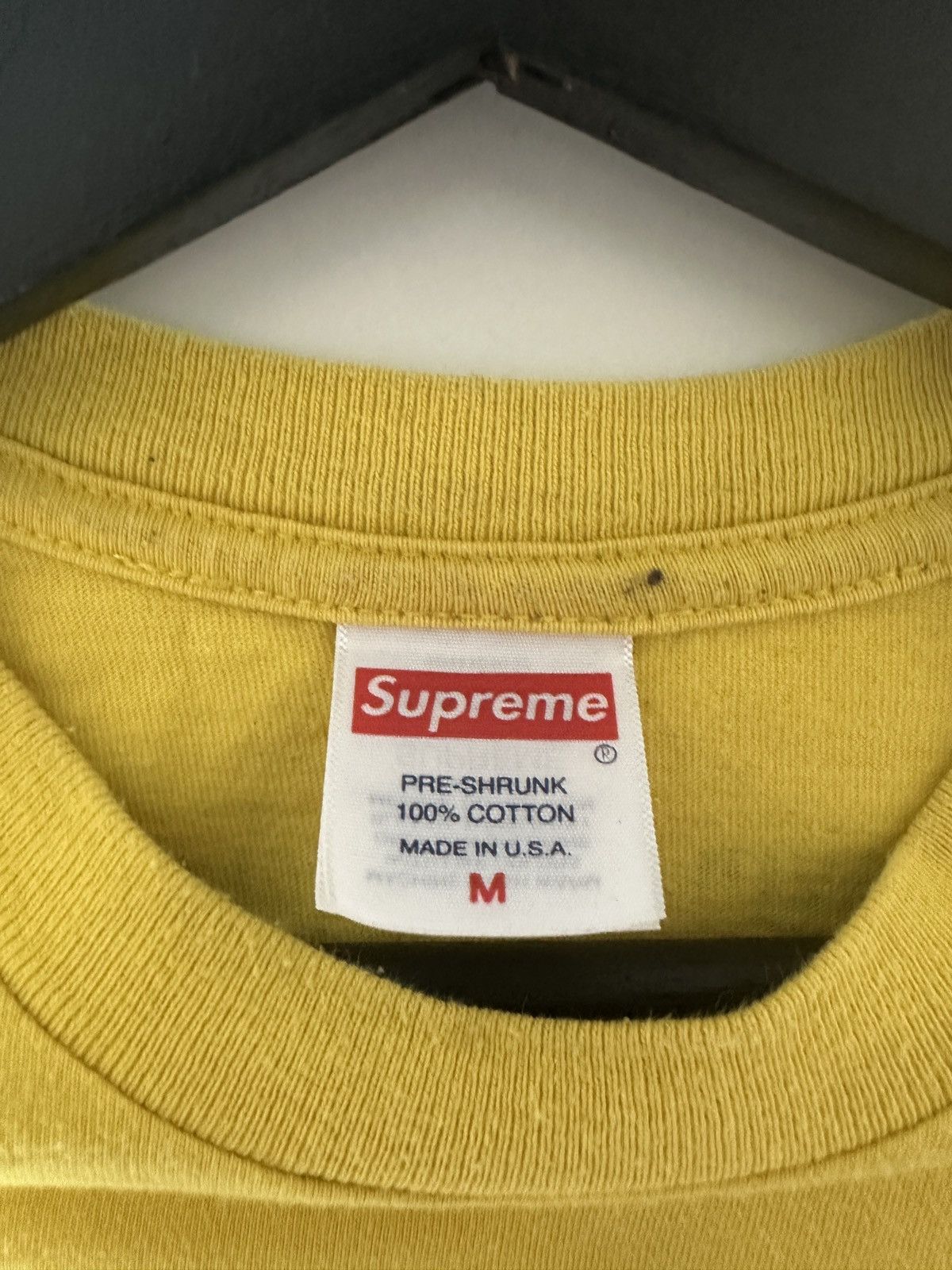 Supreme Supreme Holy War Tee Yellow Size US M / EU 48-50 / 2 - 4 Thumbnail