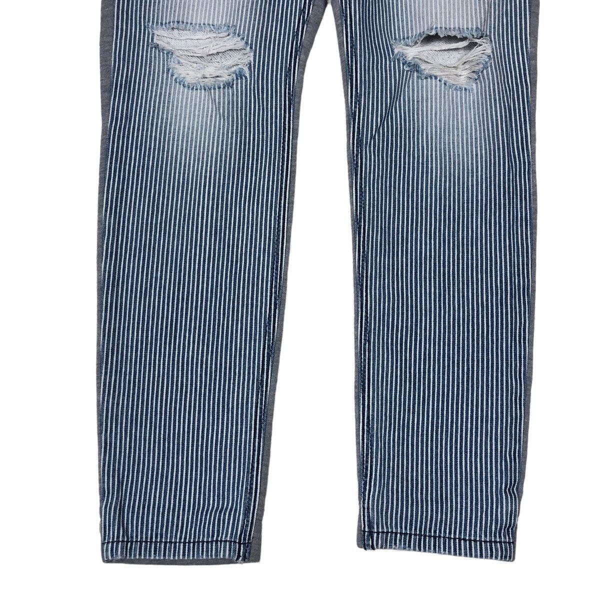 Other Vintage Rodeo Crowns Stripe Denim Jeans Size US 28 / EU 44 - 5 Thumbnail