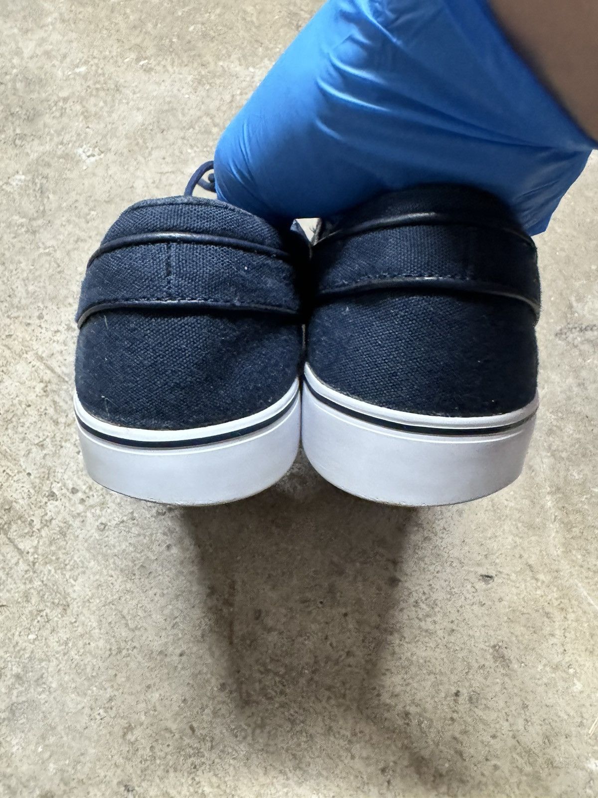Nike × Nike SB Nike Zoom SB Stefan Janoski Canvas Navy Blue 2013 Size US 11 / EU 44 - 7 Thumbnail
