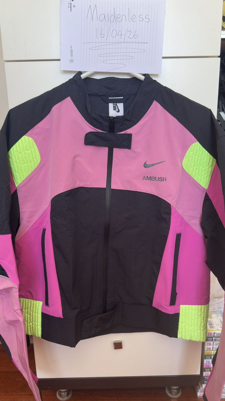 Ambush Design × Nike Nike X Ambush Moto Jacket Size US L / EU 52-54 / 3 - 1 Thumbnail